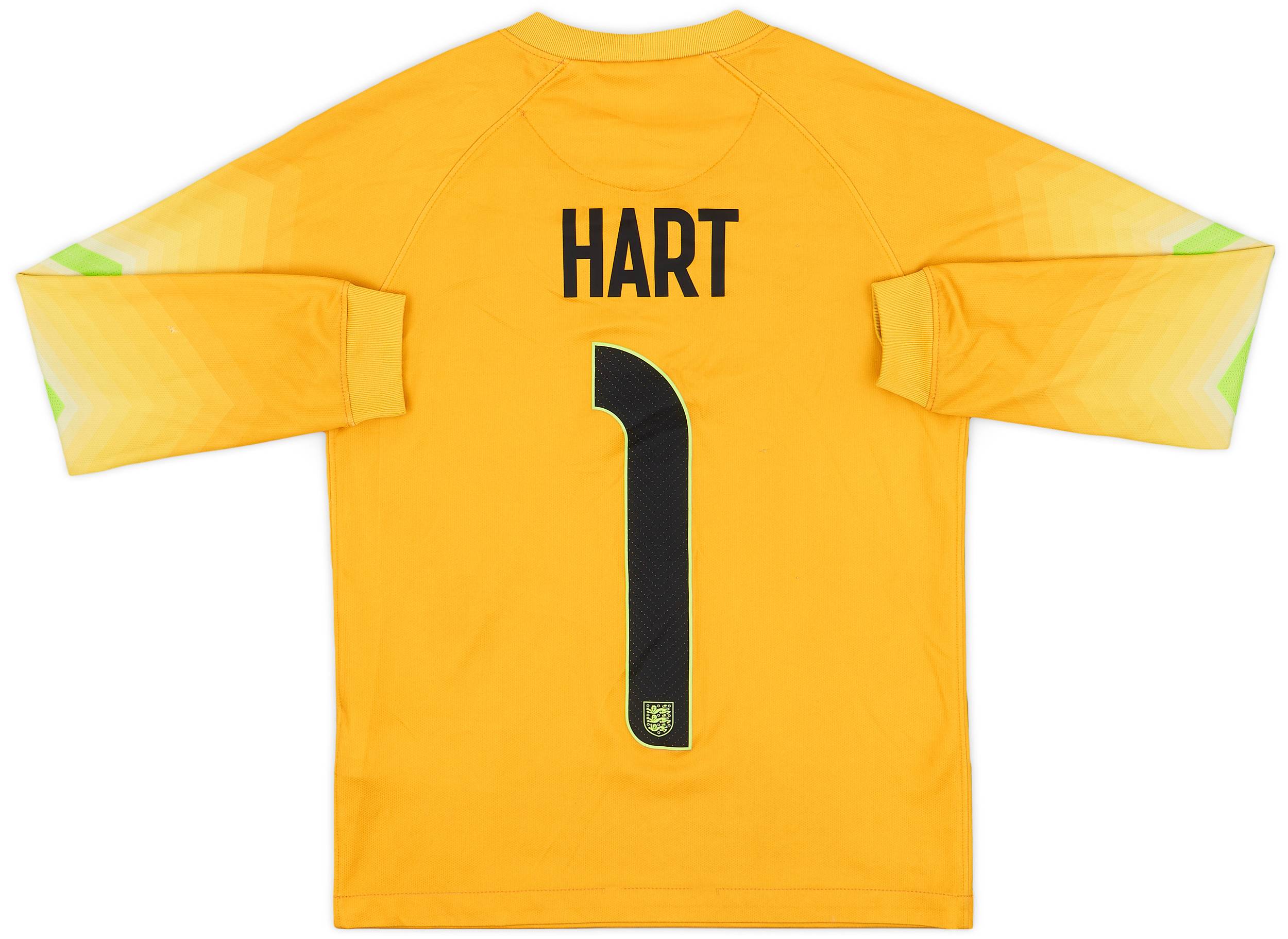 2014-15 England GK Shirt Hart #1 - 4/10 - (S.Boys)