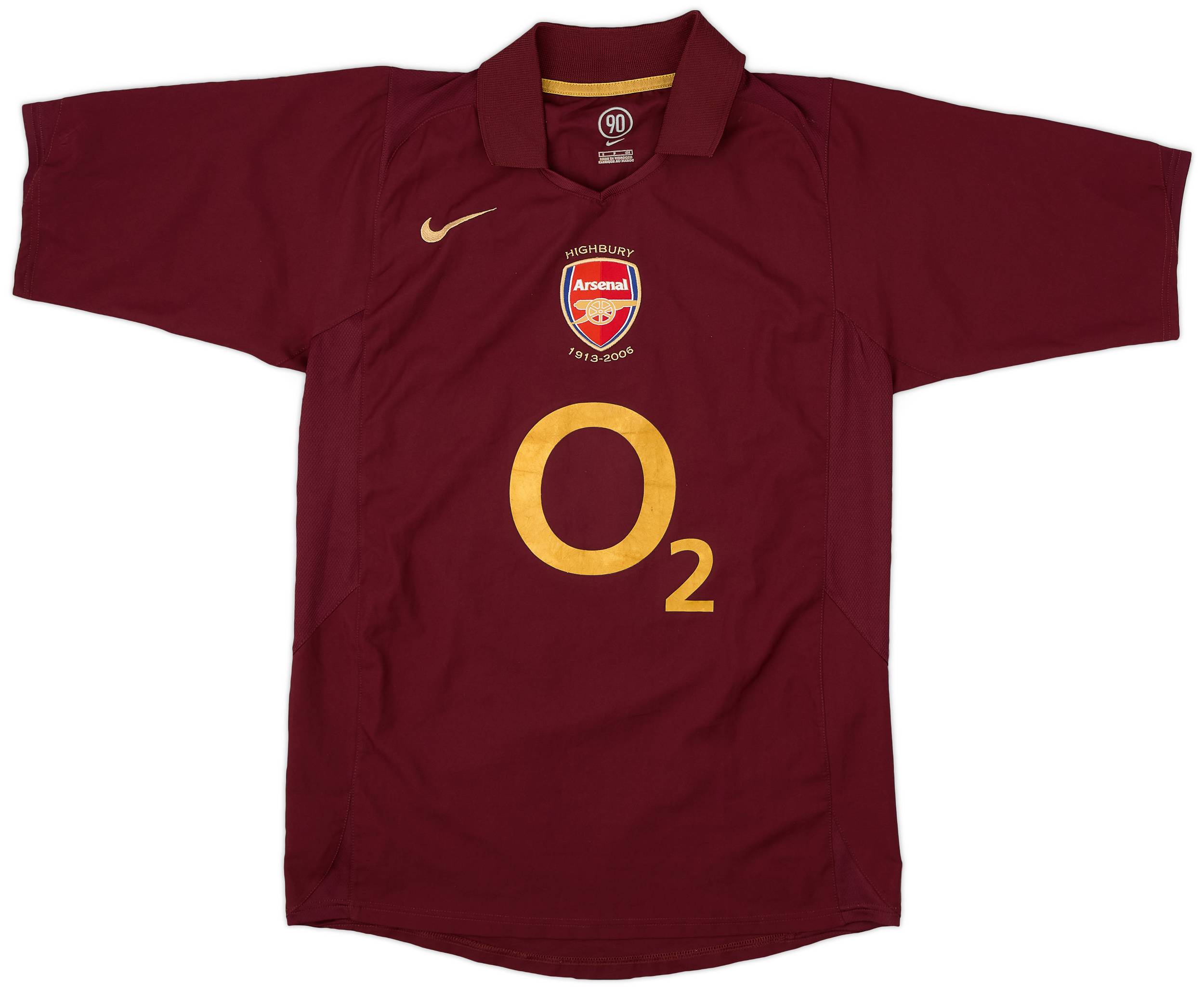 Arsenal FC Reyes #9 2004 2005 Home Football Shirt Soccer