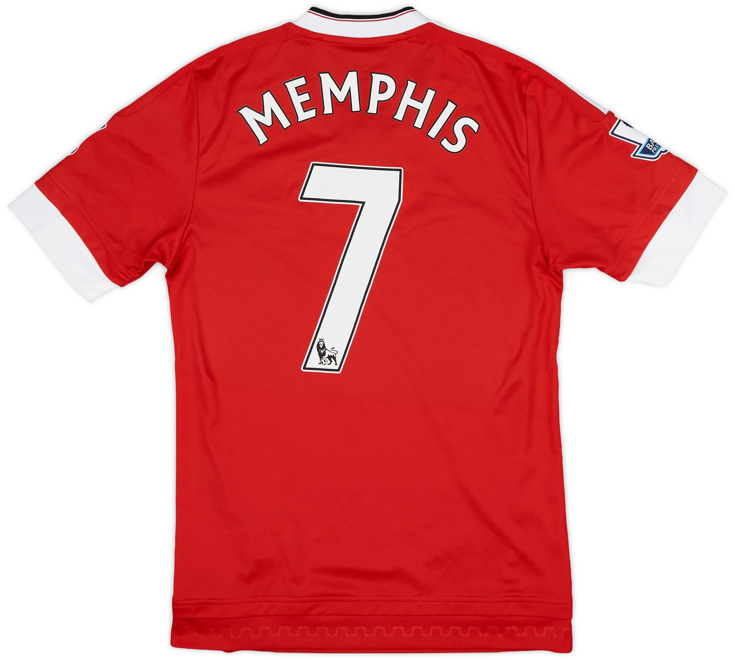 2015-16 Manchester United Home Shirt Memphis #7 - 8/10 - (XS)