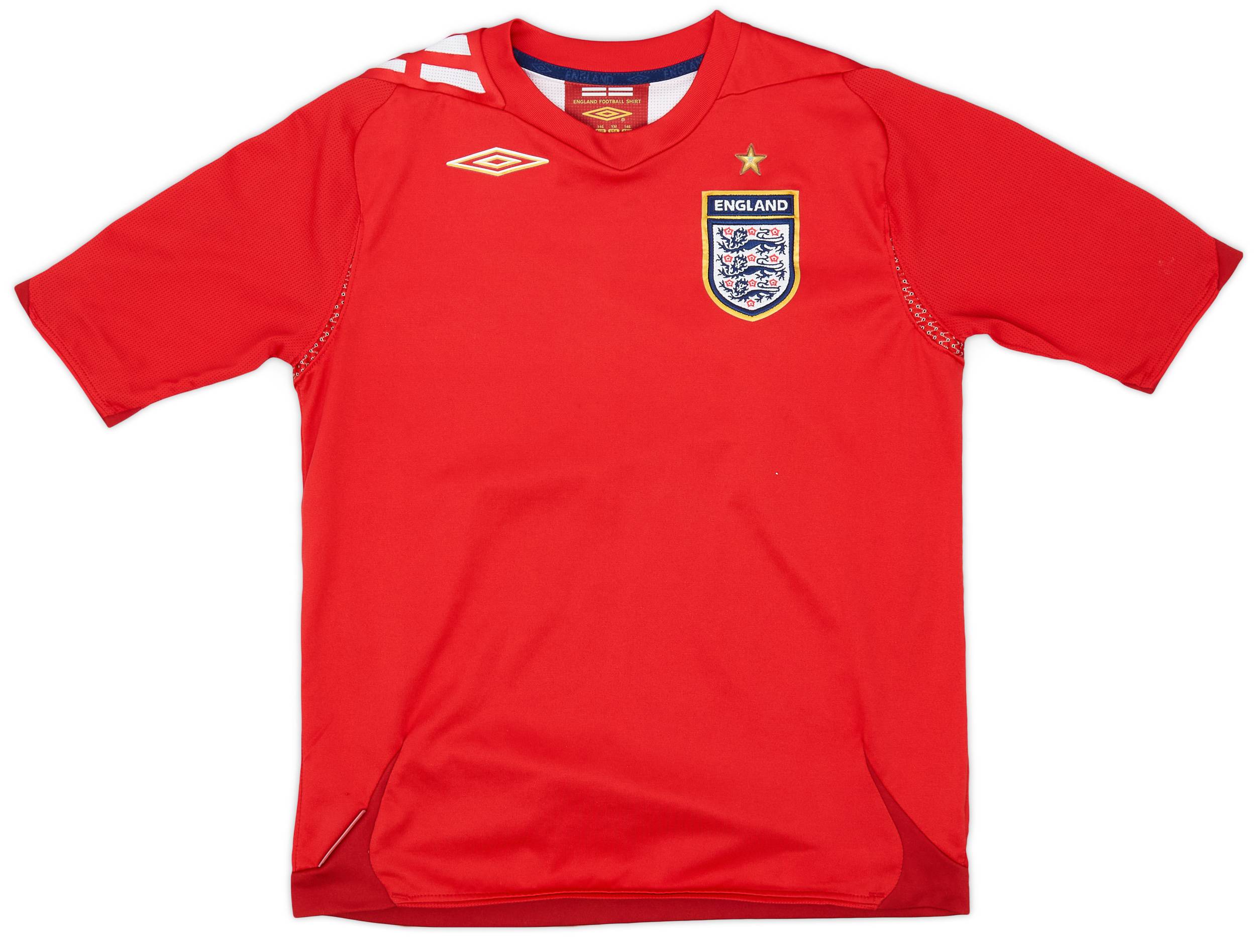 2006-08 England Away Shirt - 9/10 - (M.Boys)