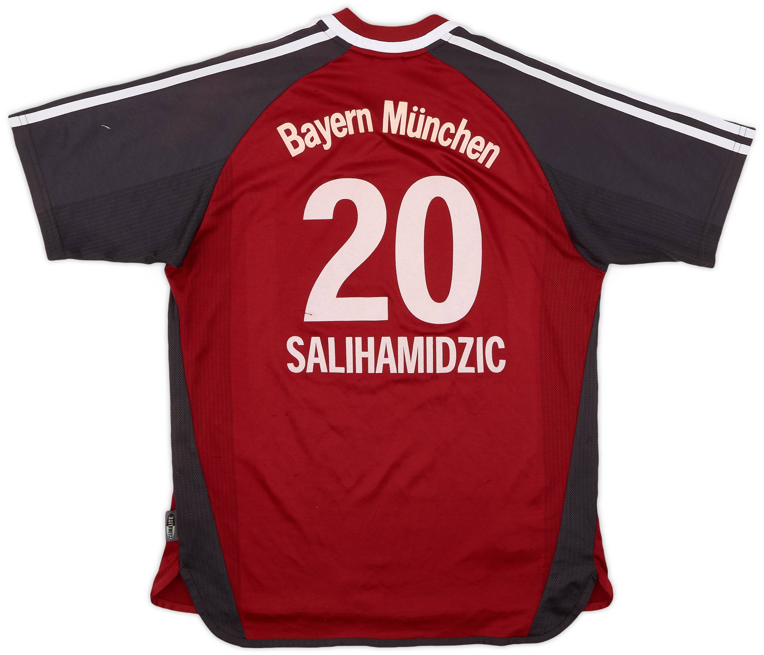 2001-02 Bayern Munich Home Shirt Salihamidzic #20 - 6/10 - (XL.Boys)