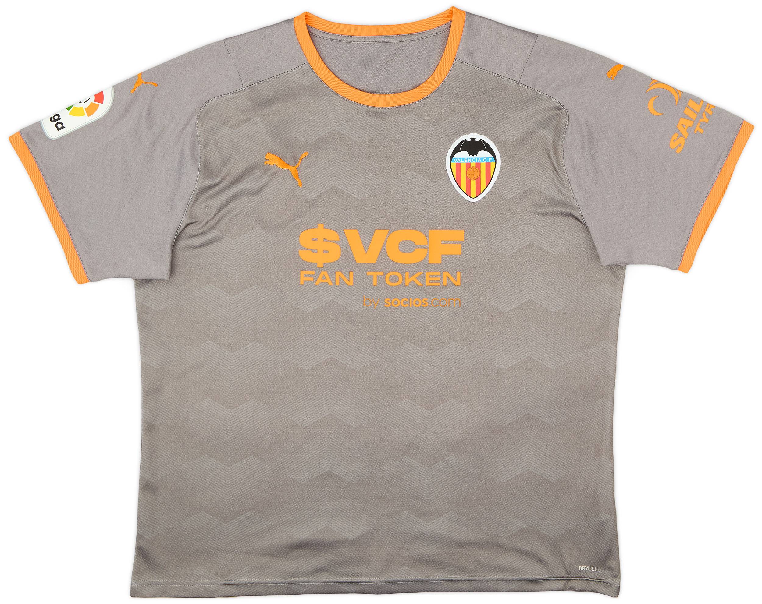 2021-22 Valencia Fourth Shirt - 8/10 - (XL)