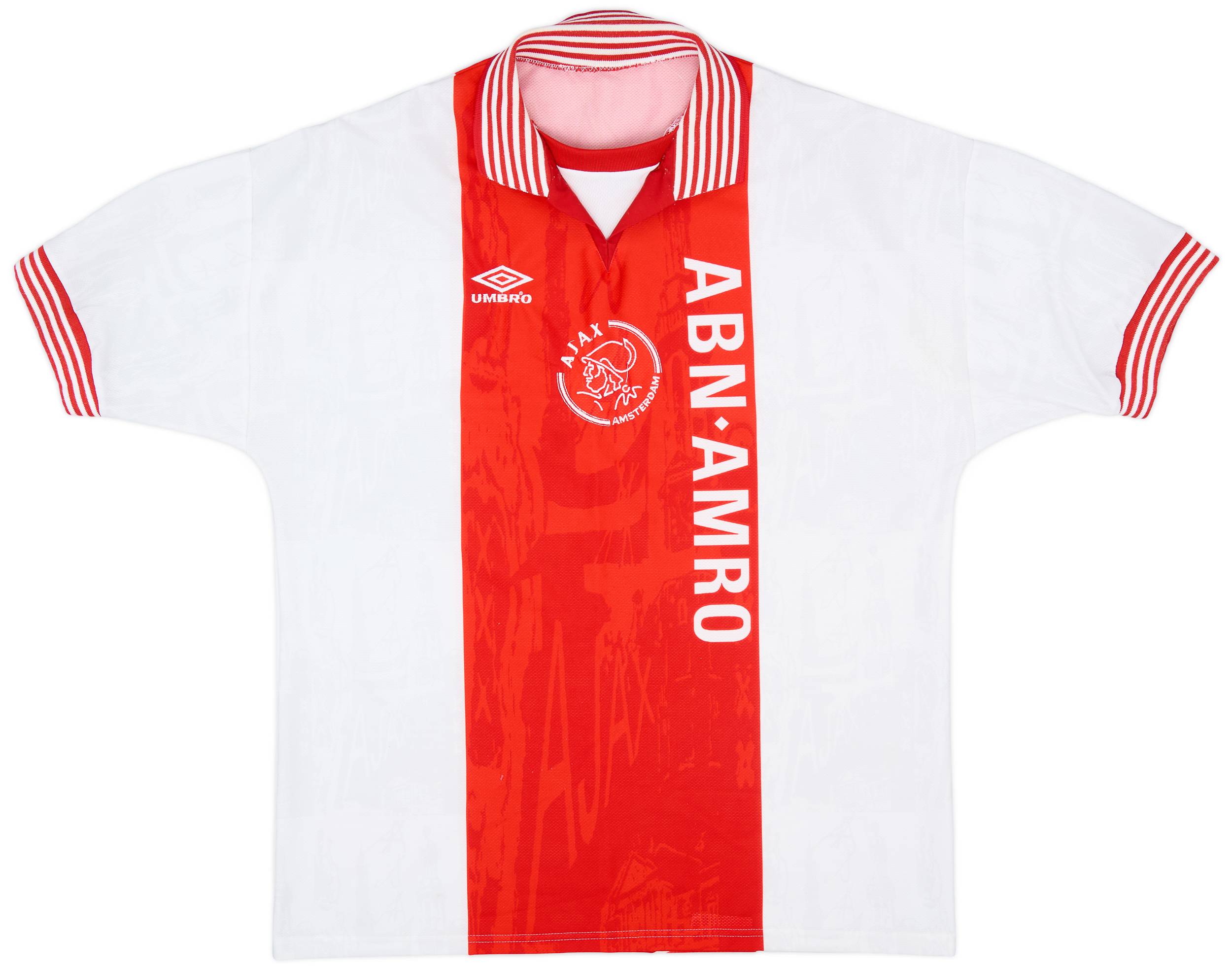 1995-96 Ajax Home Shirt - 8/10 - (XXL)