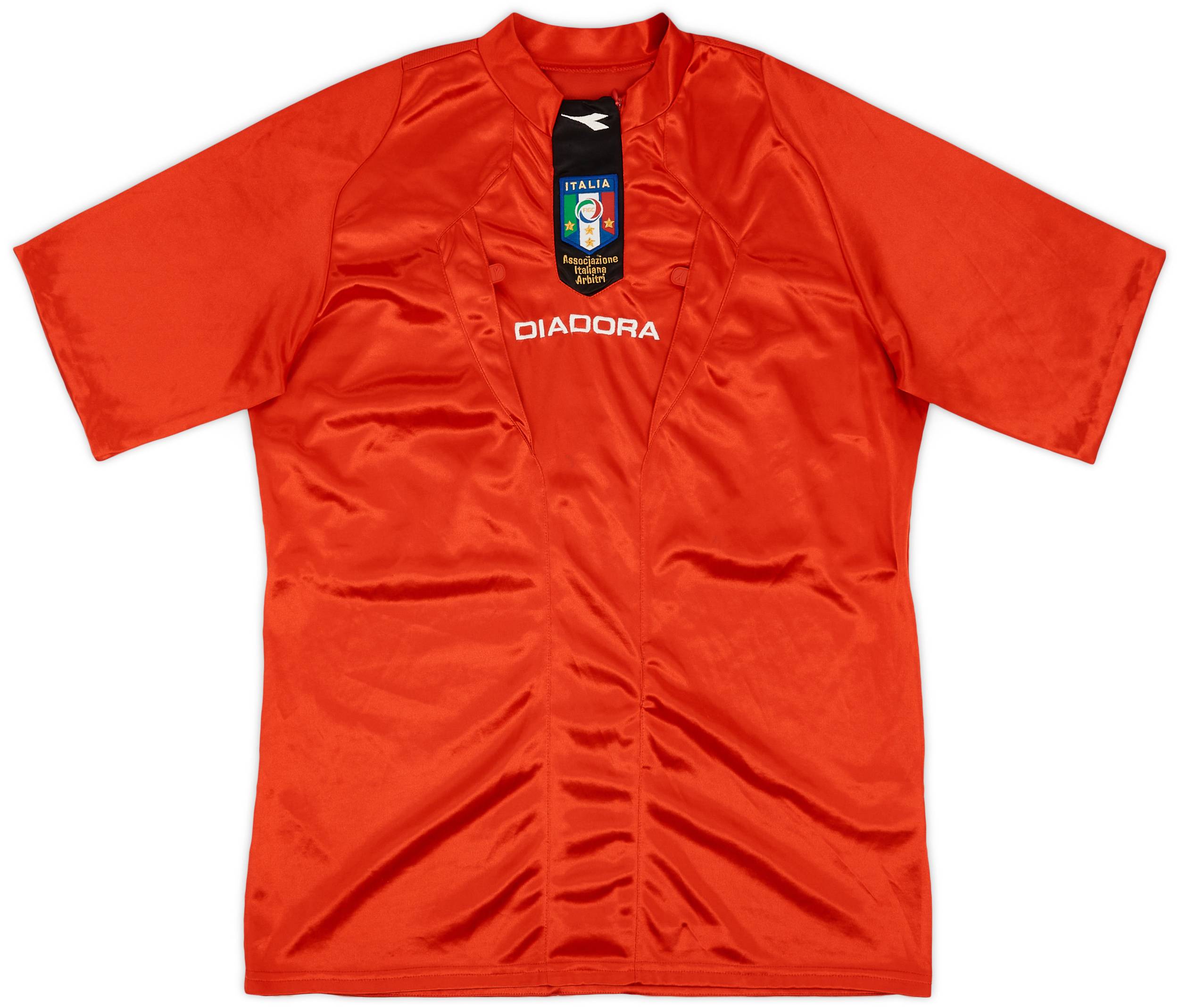 2000s Italy FIGC Diadora Referee Shirt - 8/10 - (L)