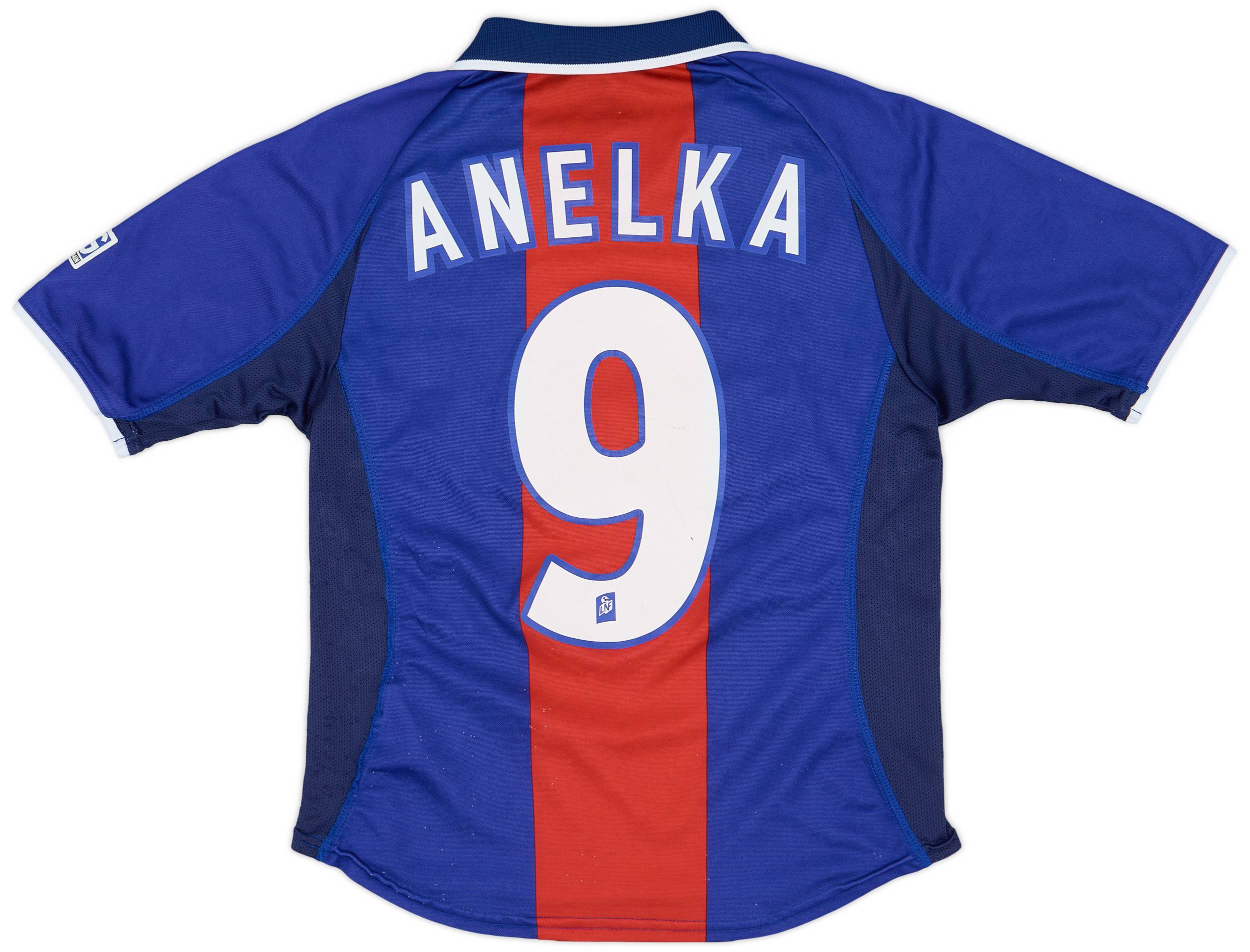 2000 01 Paris Saint Germain Home Shirt Anelka 9 7 10 L.Boys