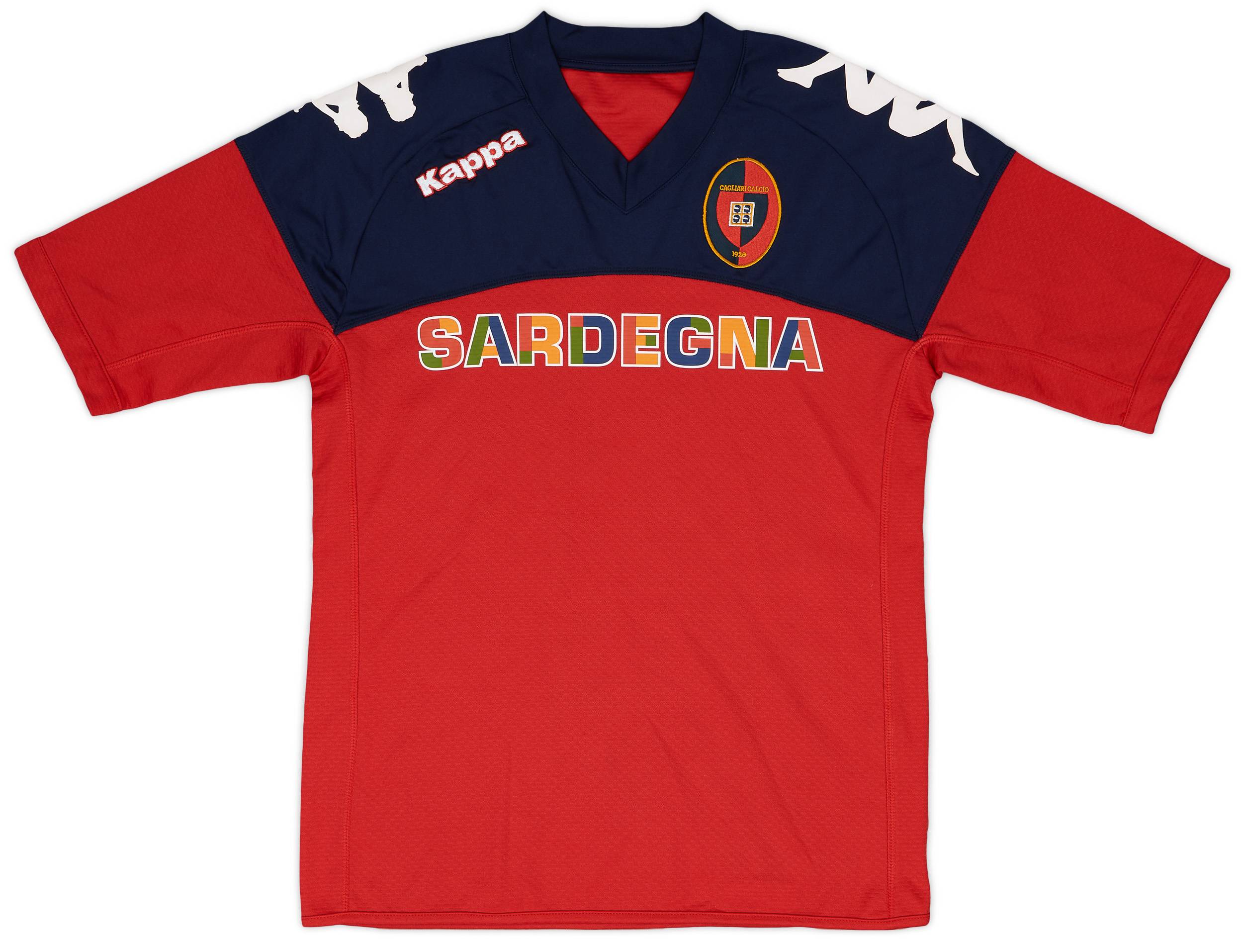 2011-12 Cagliari Kappa Training Shirt - 7/10 - (S)