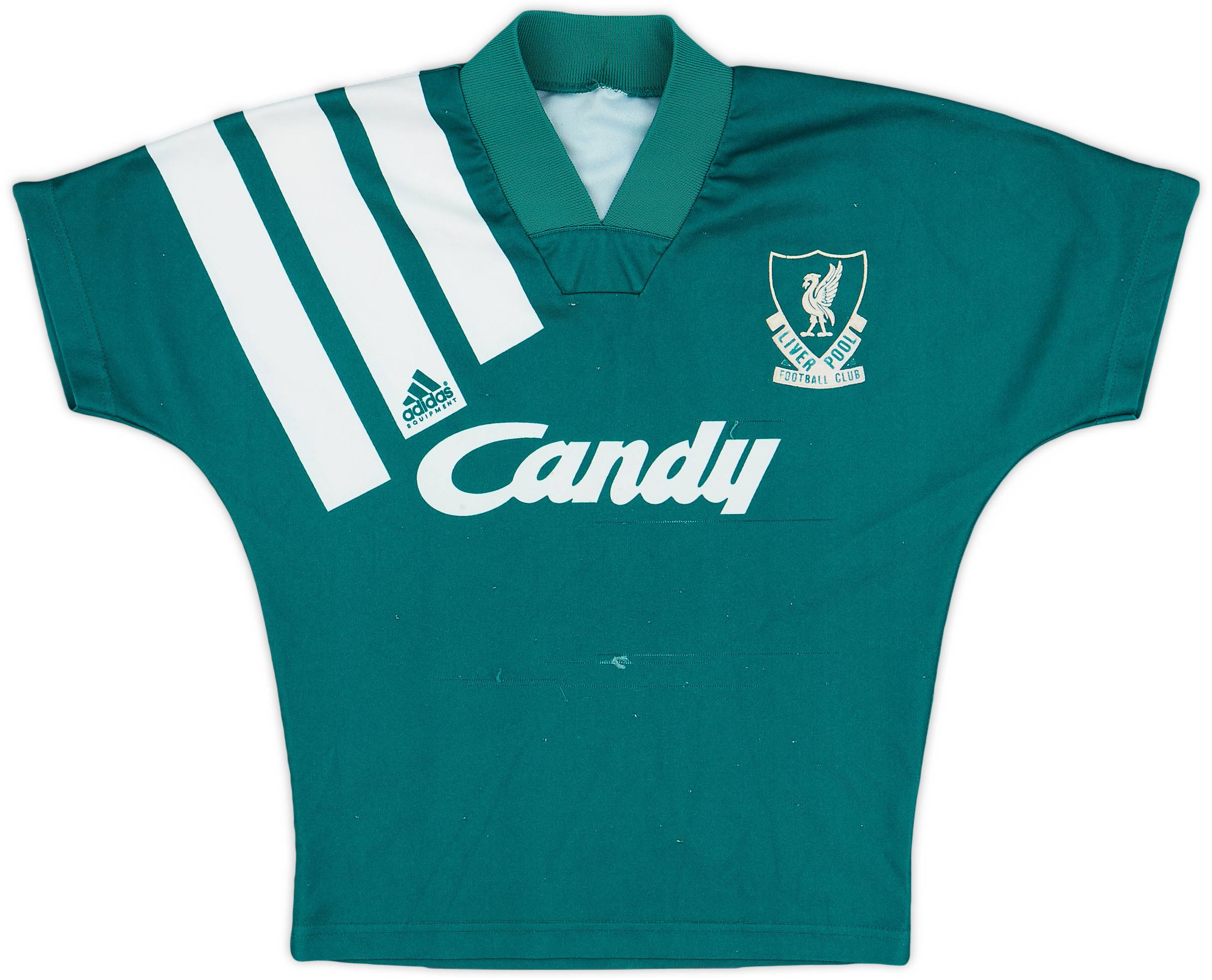 1991-92 Liverpool Away Shirt - 4/10 - (M.Boys)