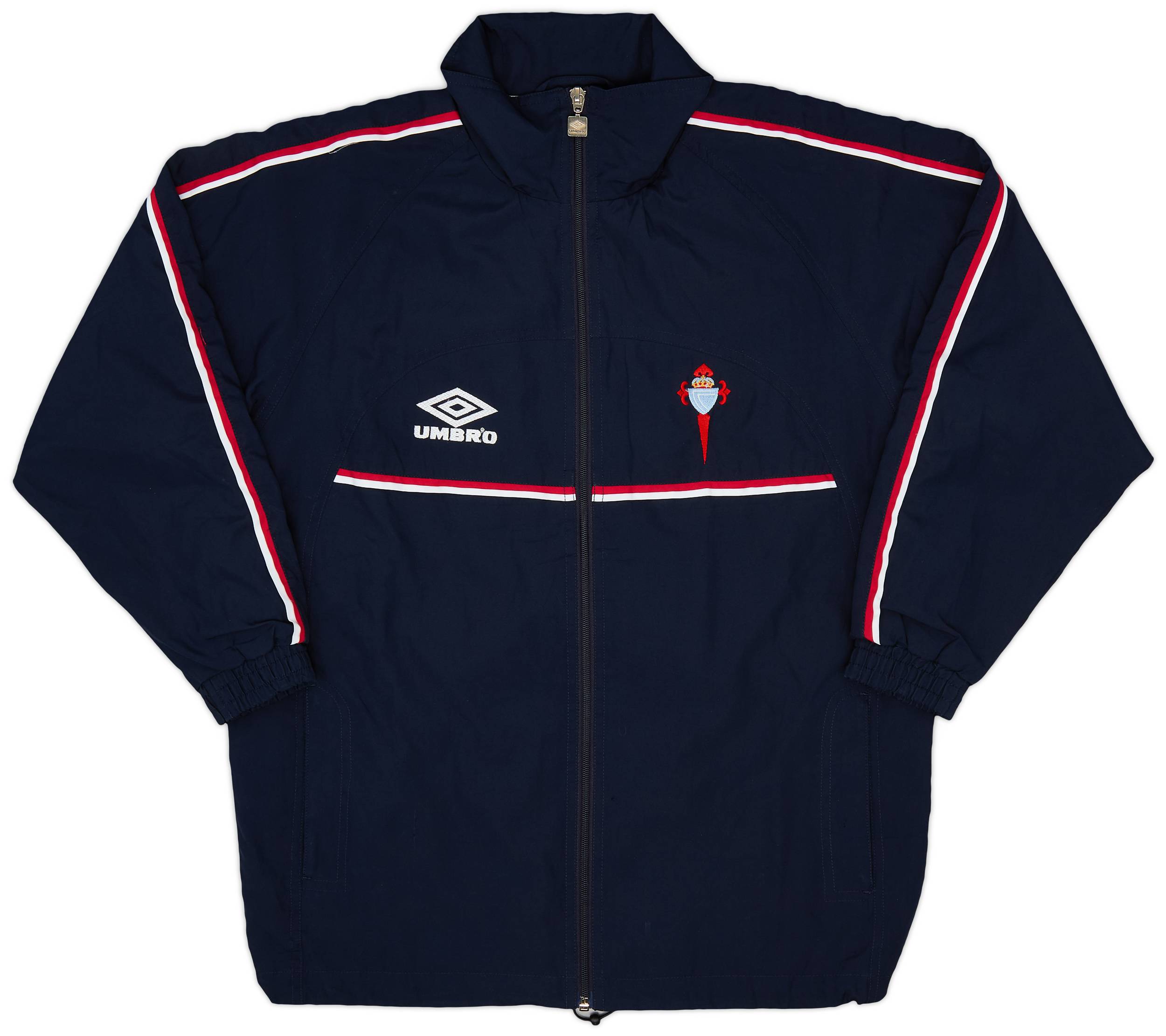 1999-00 Celta Vigo Umbro Track Jacket - 9/10 - (Y)