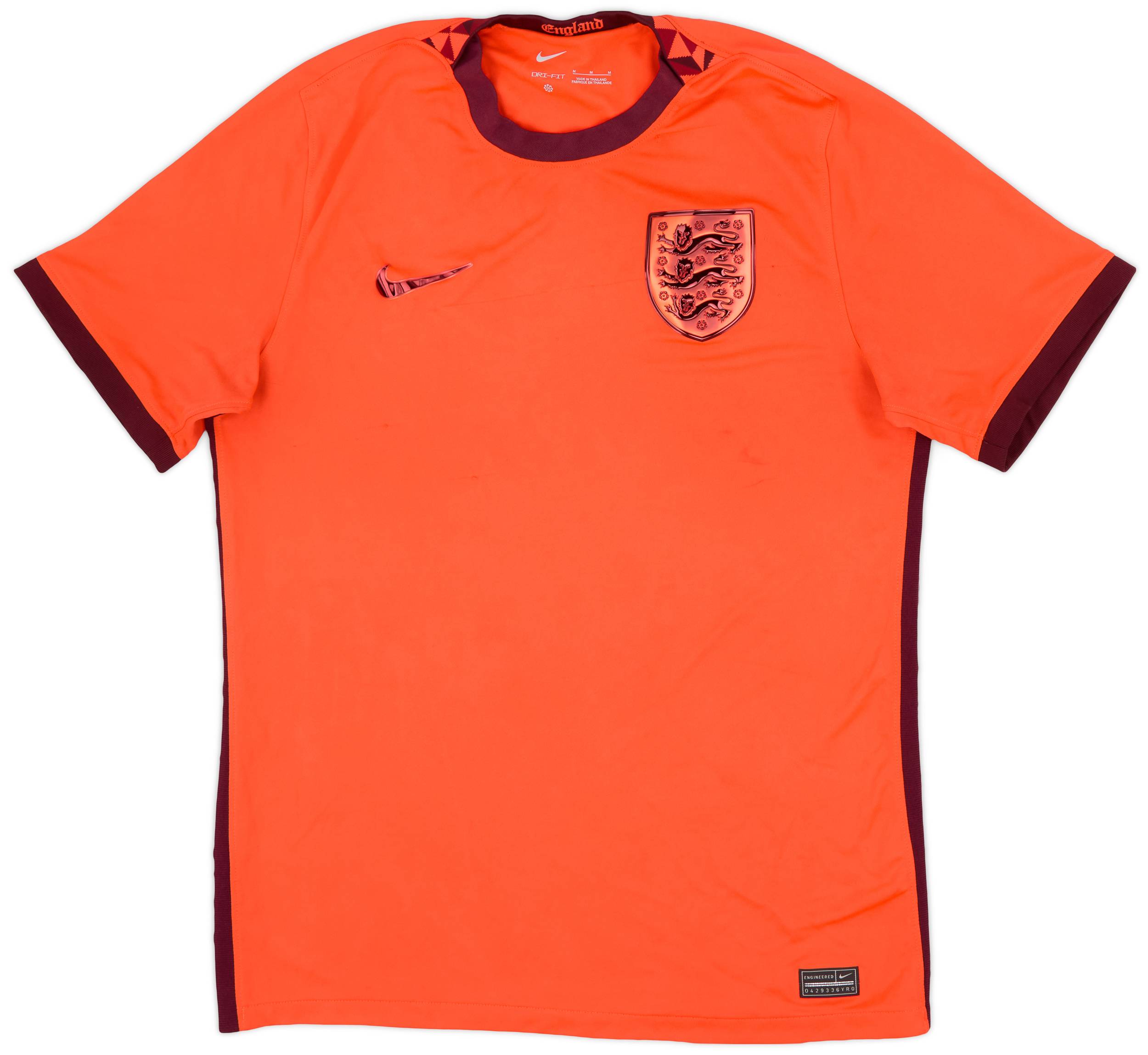 2022-23 England Women's Away Shirt - 5/10 - (Men's M)