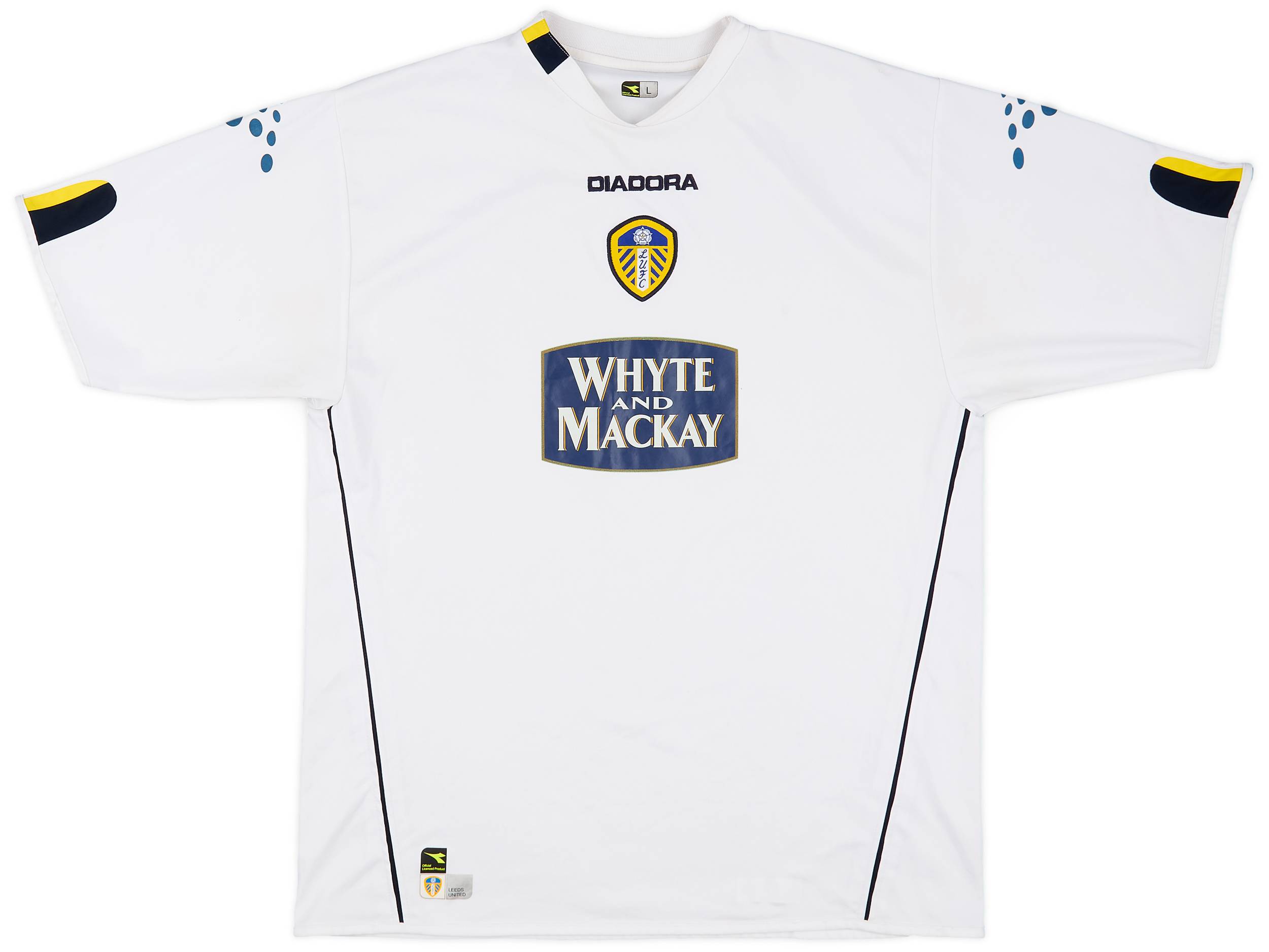 2004-05 Leeds United Home Shirt - 5/10 - (L)