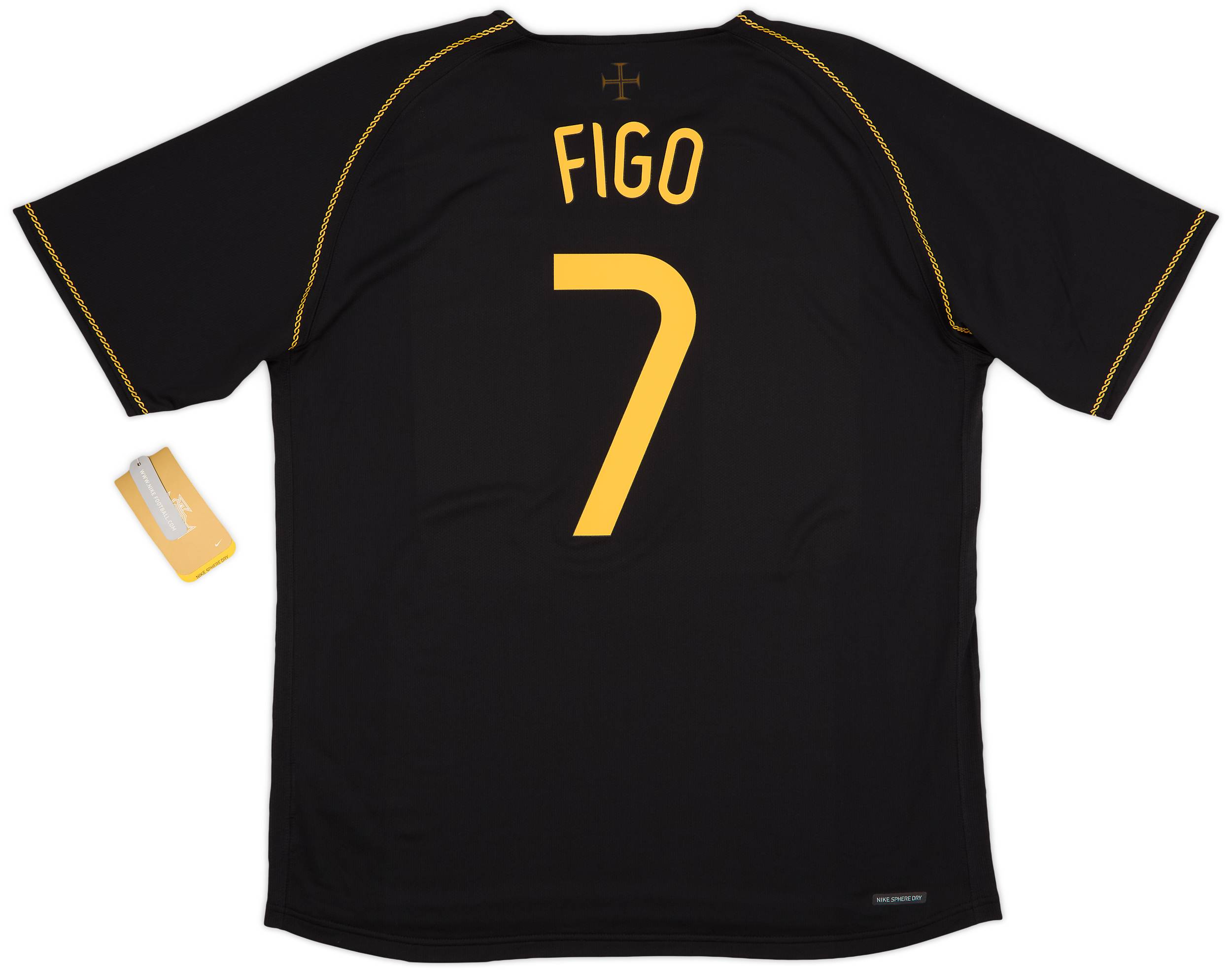 2006-07 Portugal Away Shirt Figo #7 (XL)
