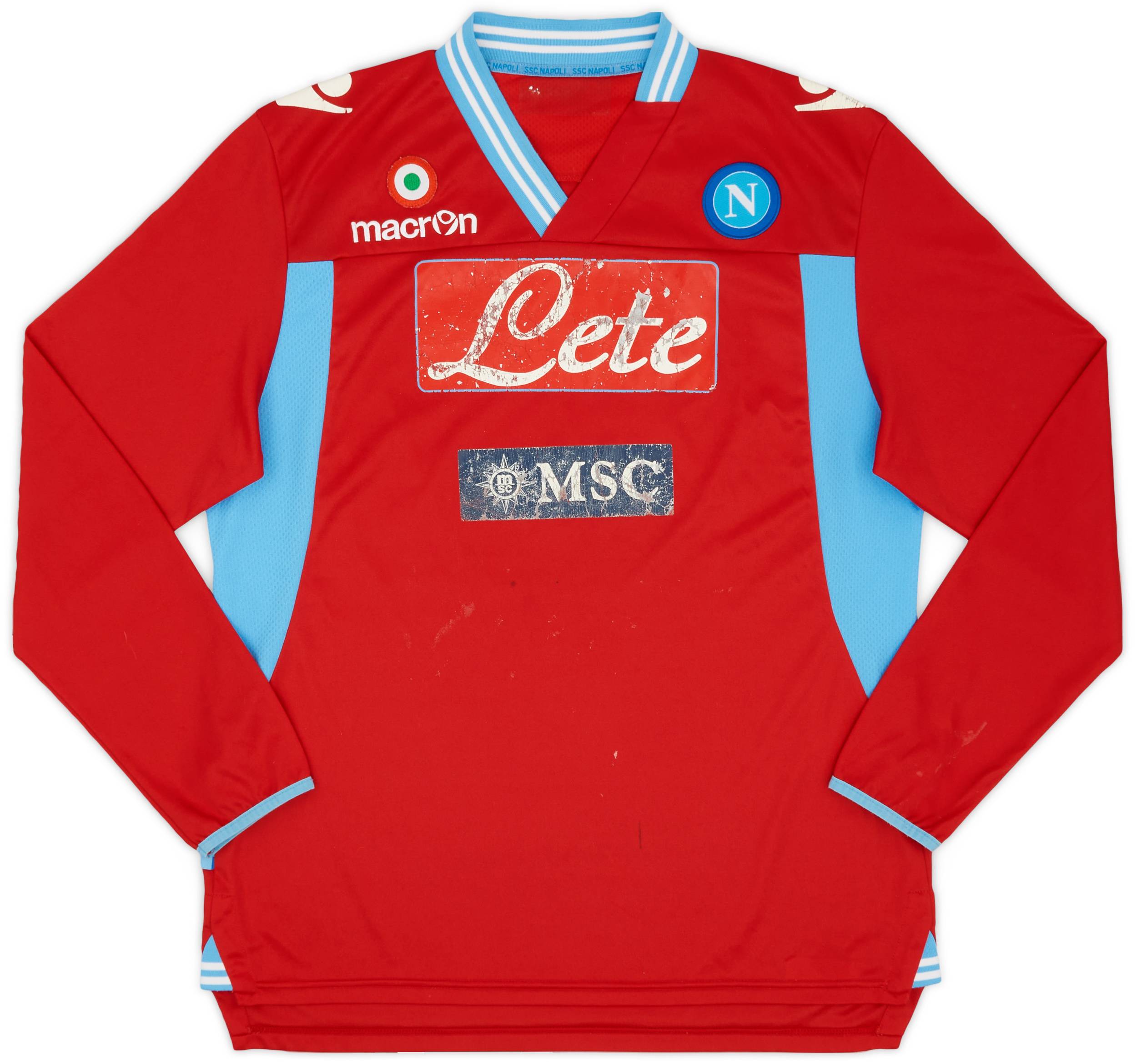2012-13 Napoli GK Shirt - 4/10 - (L)