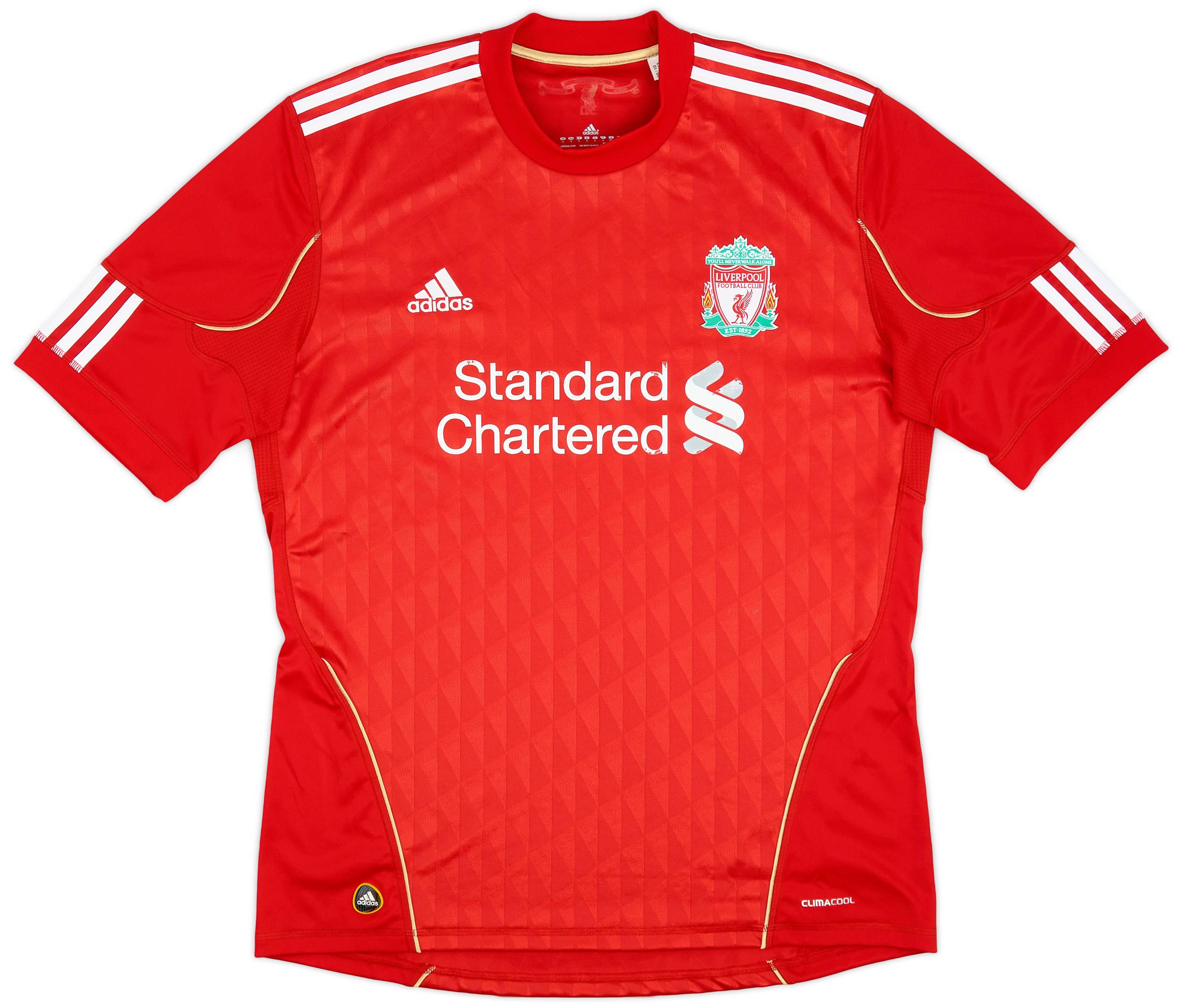 2010-12 Liverpool Home Shirt - 6/10 - (L)