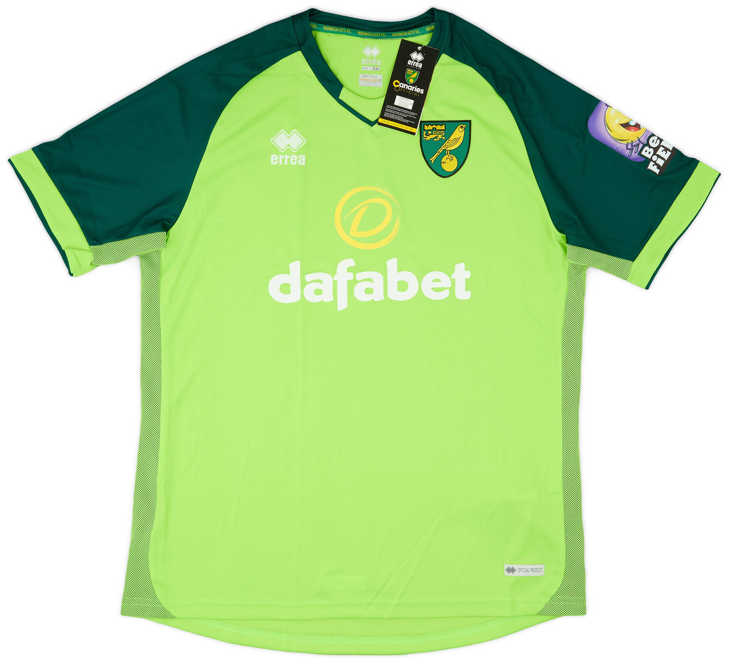 2019-20 Norwich GK S/S Shirt (XXL)