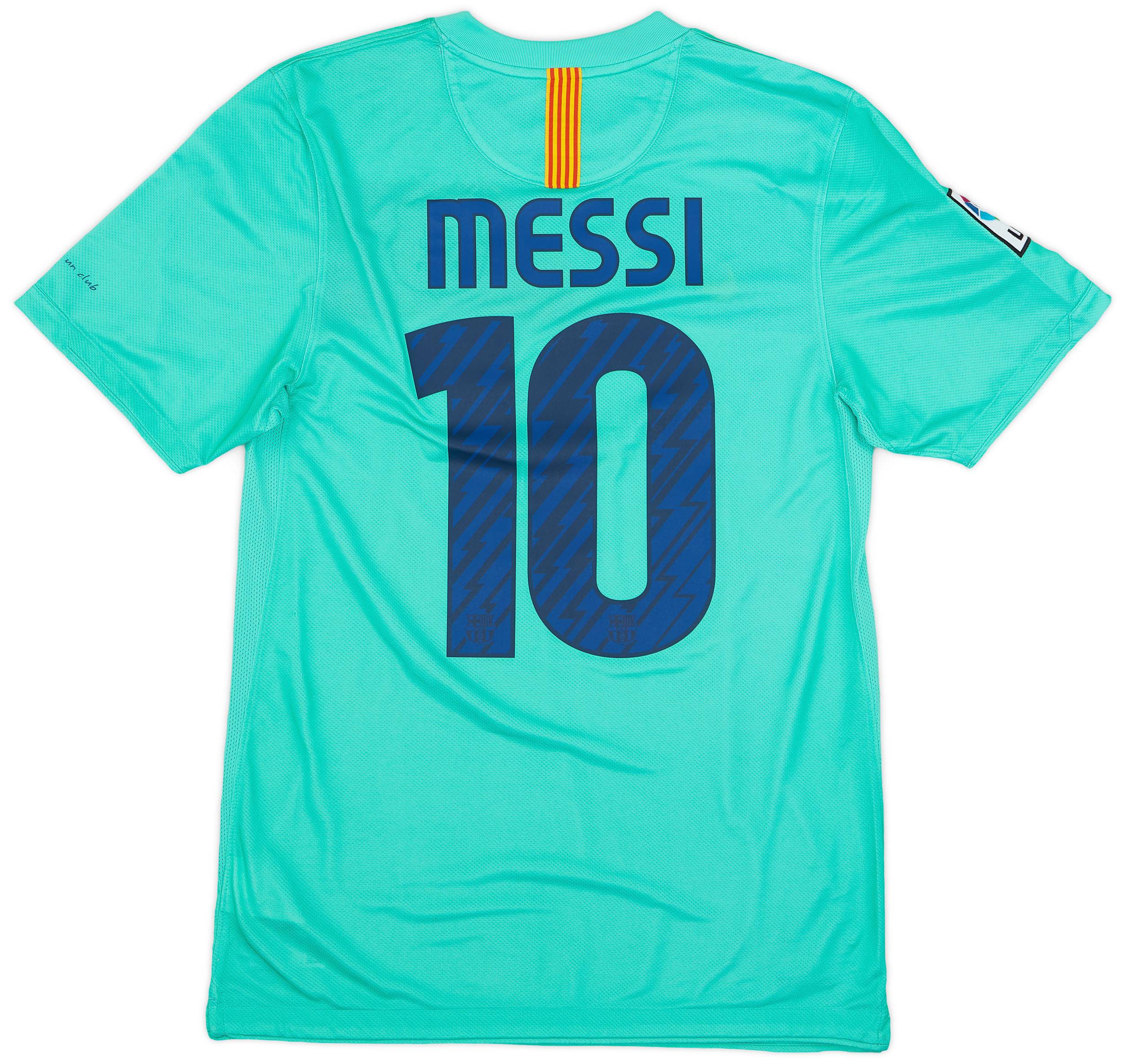 2010-11 Barcelona Away Shirt Messi #10 - 9/10 - (S)