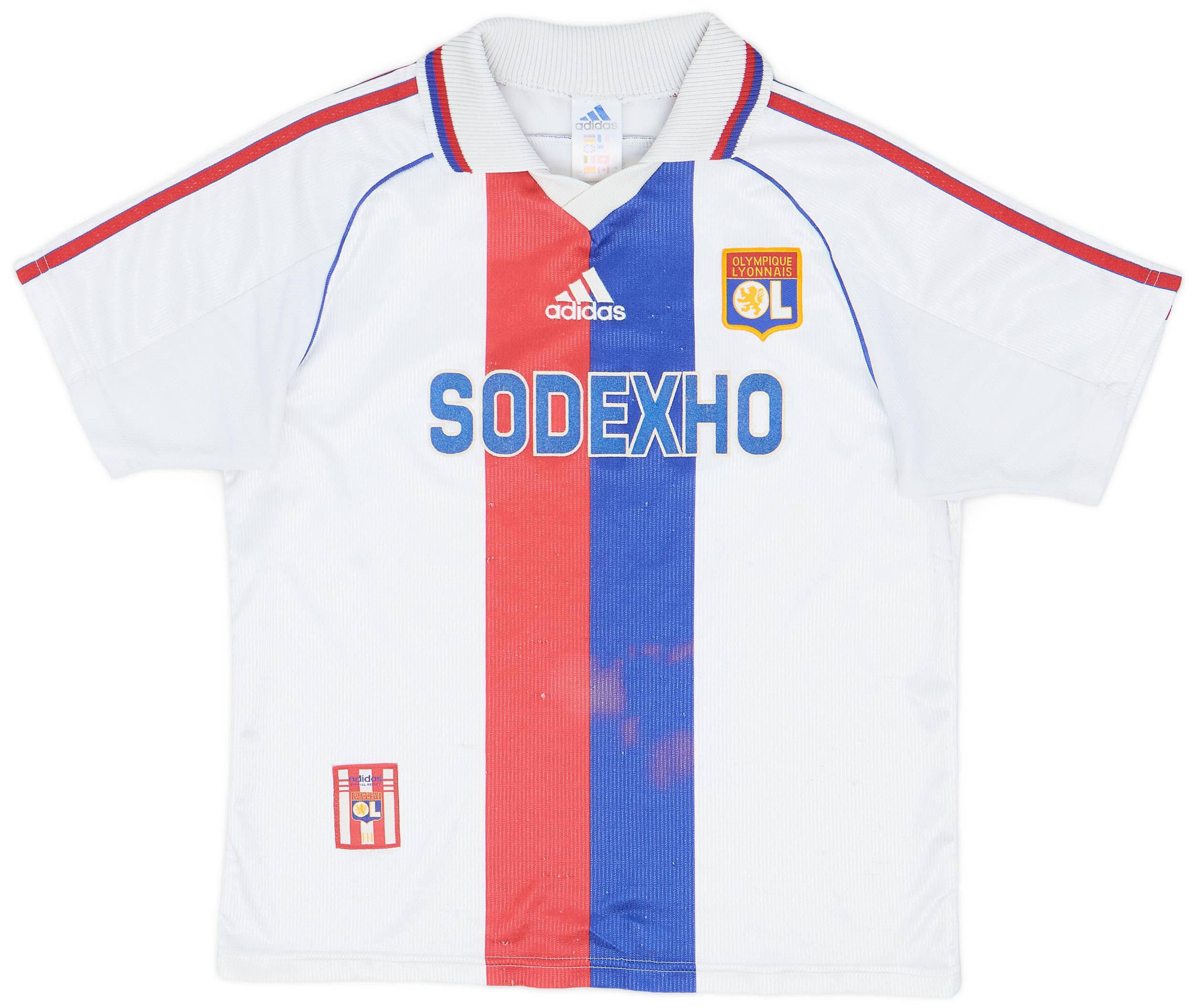 1998-00 Lyon Home Shirt - 5/10 - (Y)