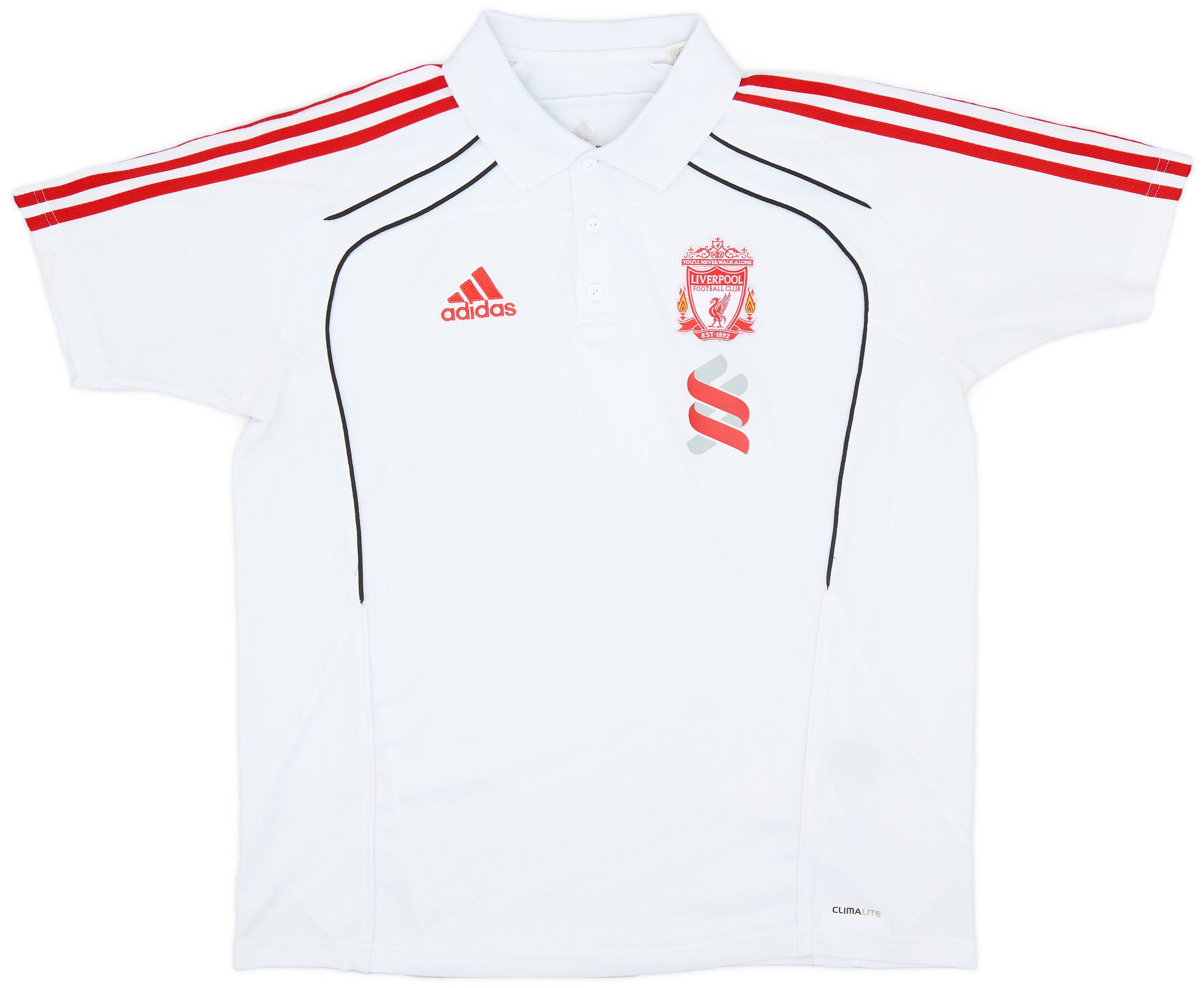 2010-11 Liverpool adidas Polo Shirt - 6/10 - (L)