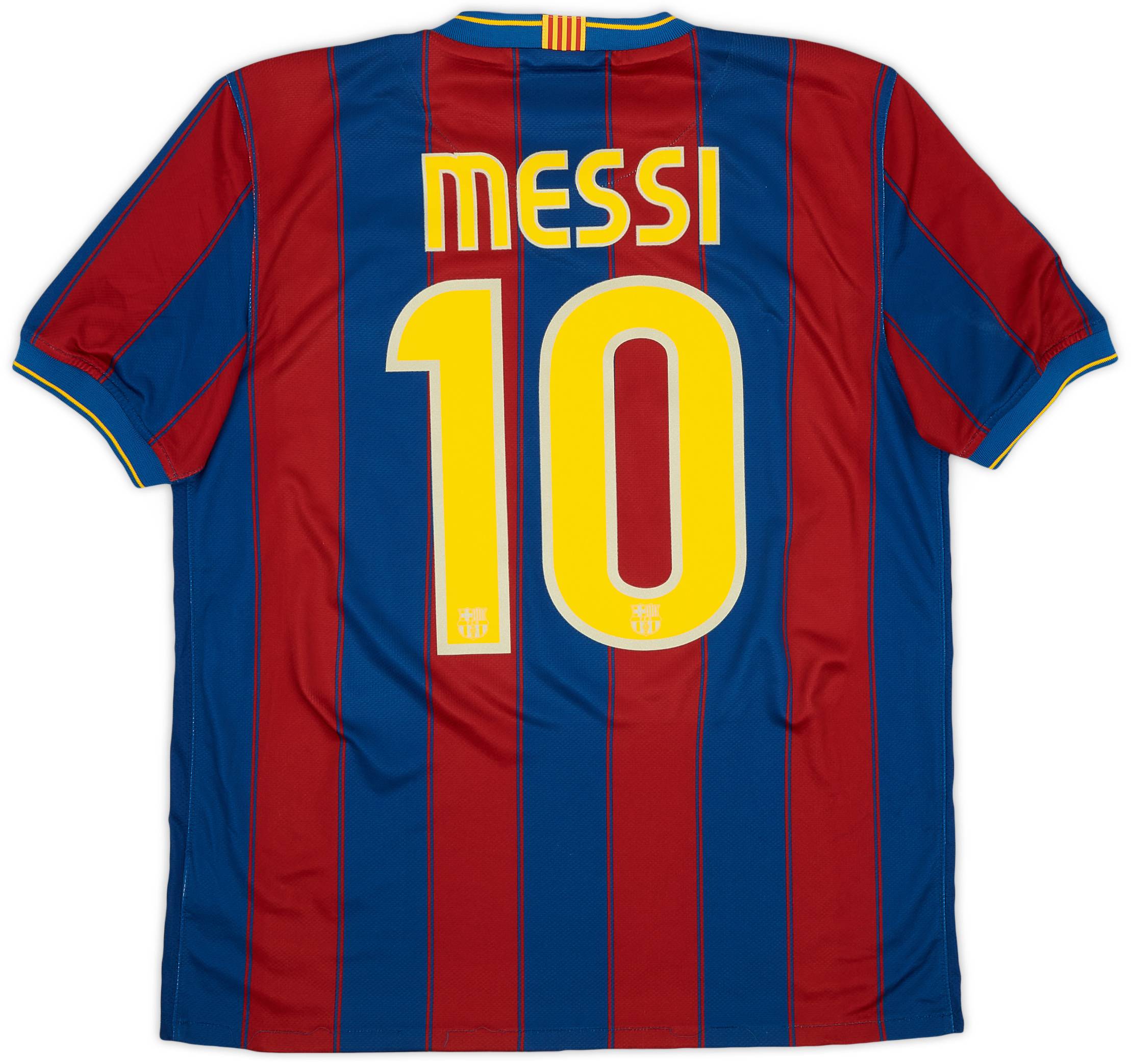 2009-10 Barcelona Home Shirt Messi #10 - 8/10 - (M)