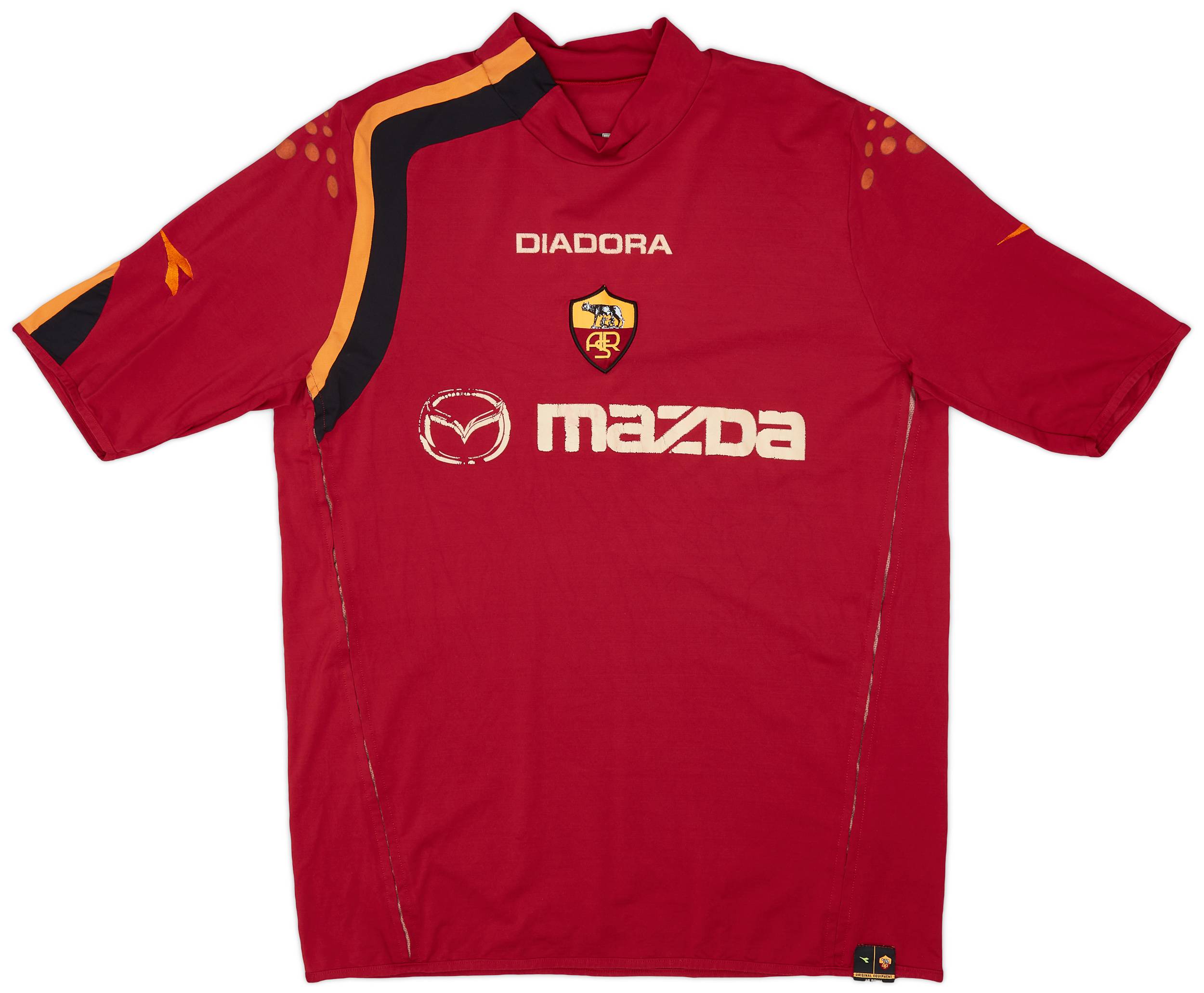 2004-05 Roma Home Shirt - 5/10 - (XL)