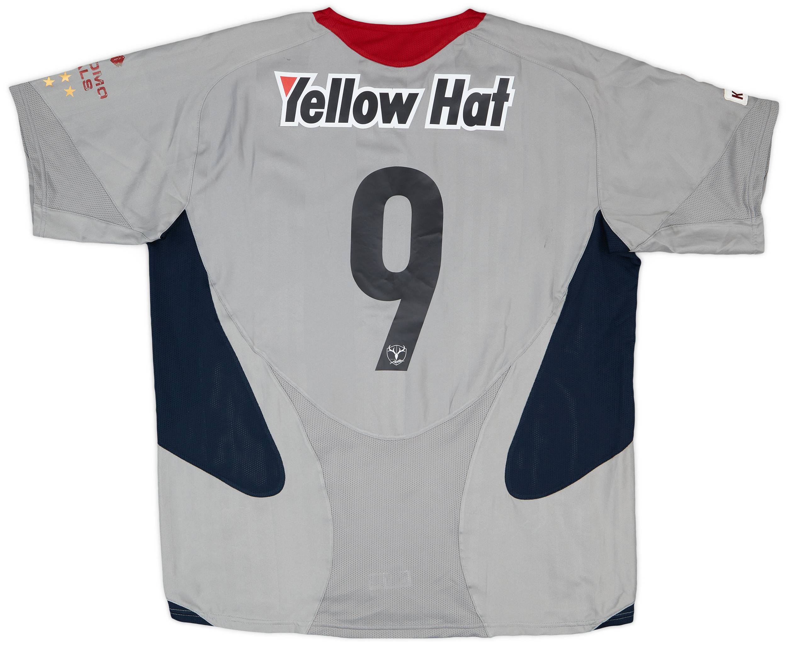 KASHIMA Antlers サッカーウェア 9 10 2006-07 Kashima Antlers Away Shirt #9 (Mineiro) - 6/10 - (XL)