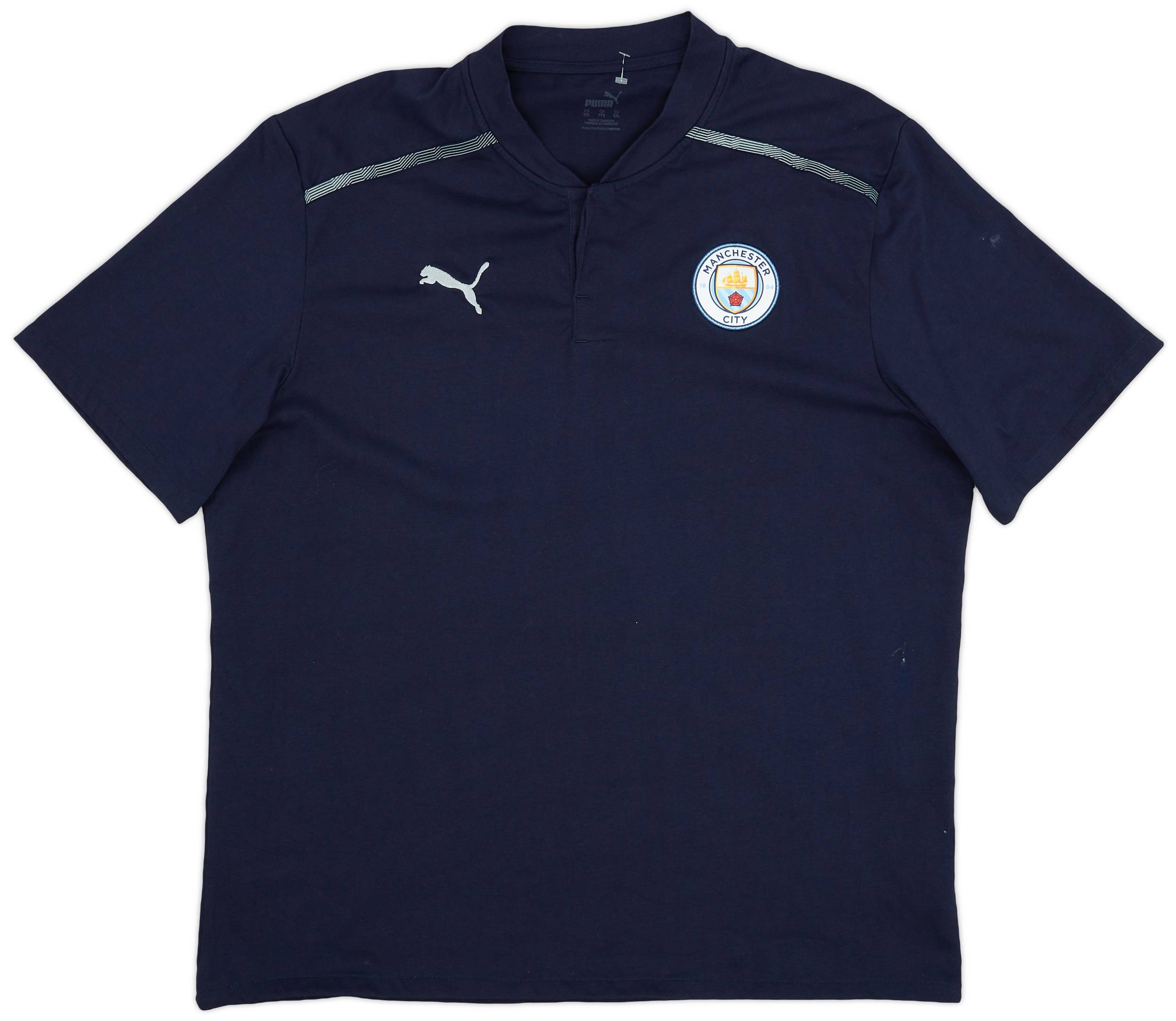2021-22 Manchester City Puma Polo Shirt - 9/10 - (XXL)