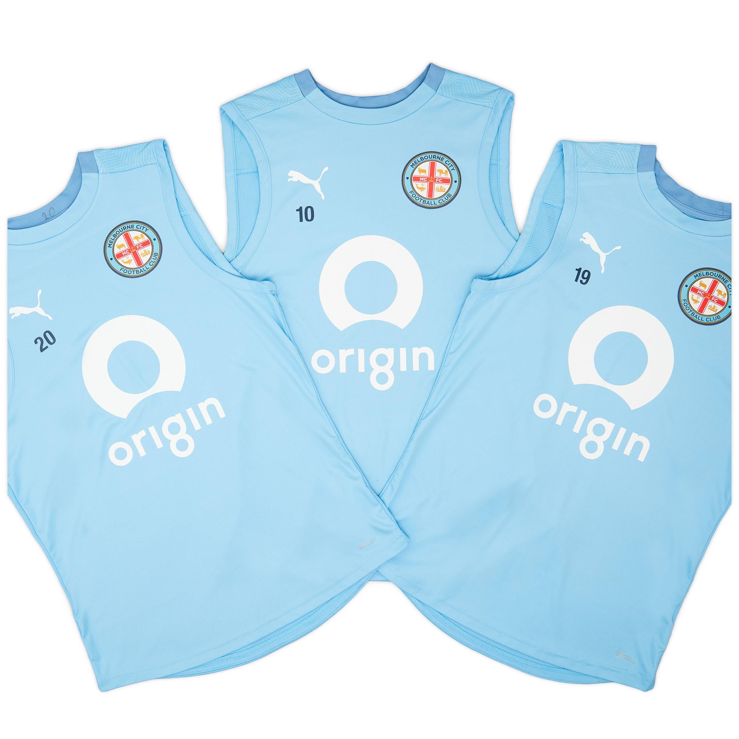 2021-22 Melbourne City Women's Player Issue Training Vest # (S)
