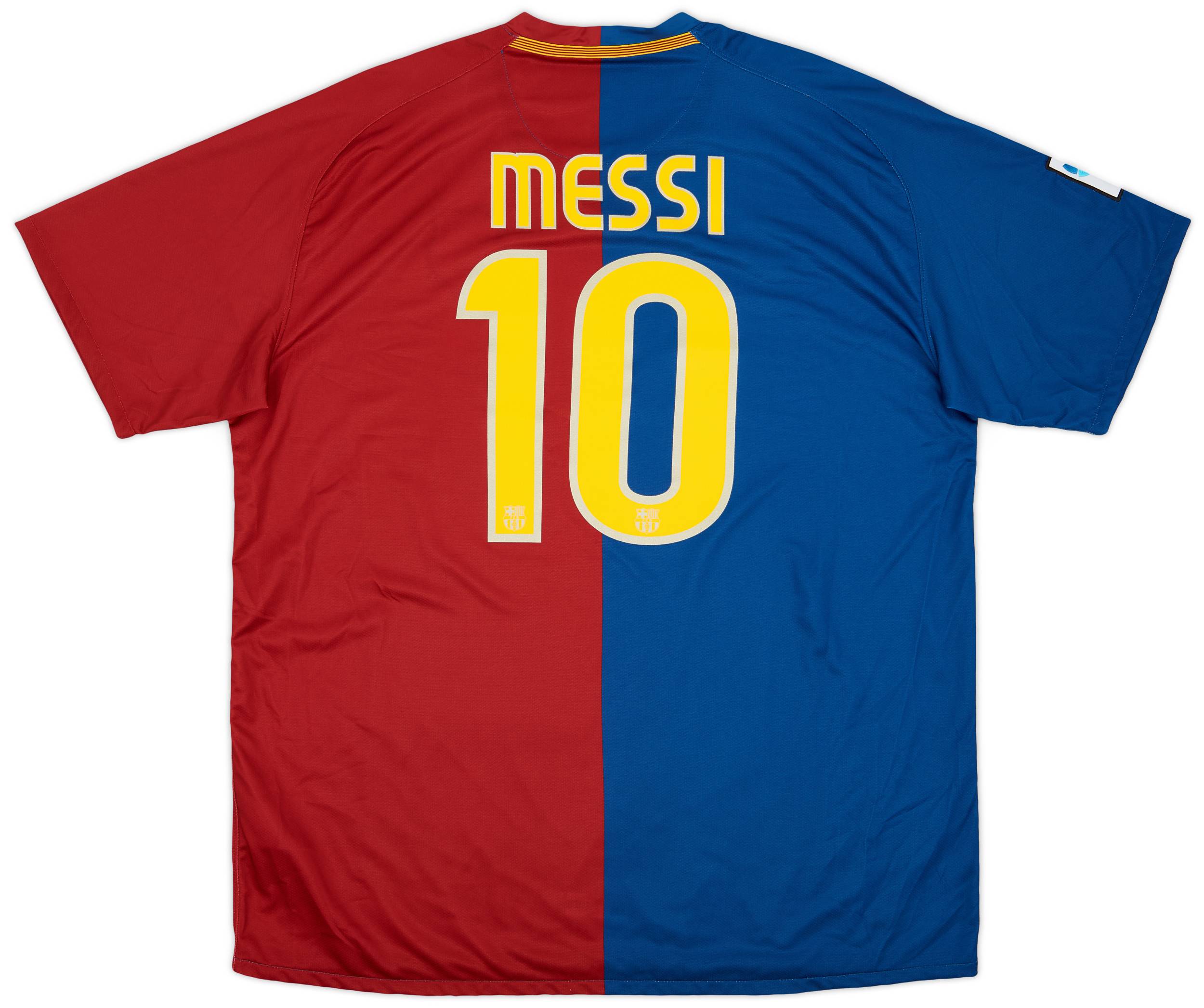 2008-09 Barcelona Home Shirt Messi #10 (XXL)