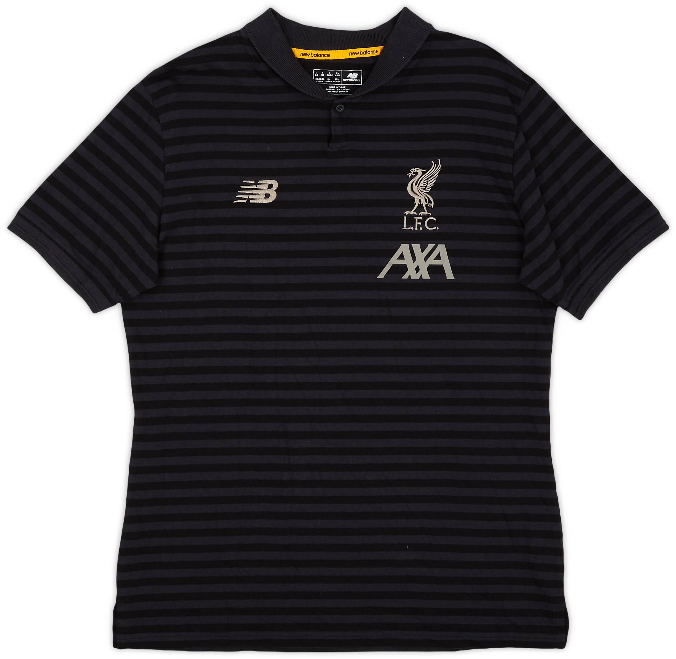 2019-20 Liverpool New Balance Polo Shirt - 8/10 - (L)