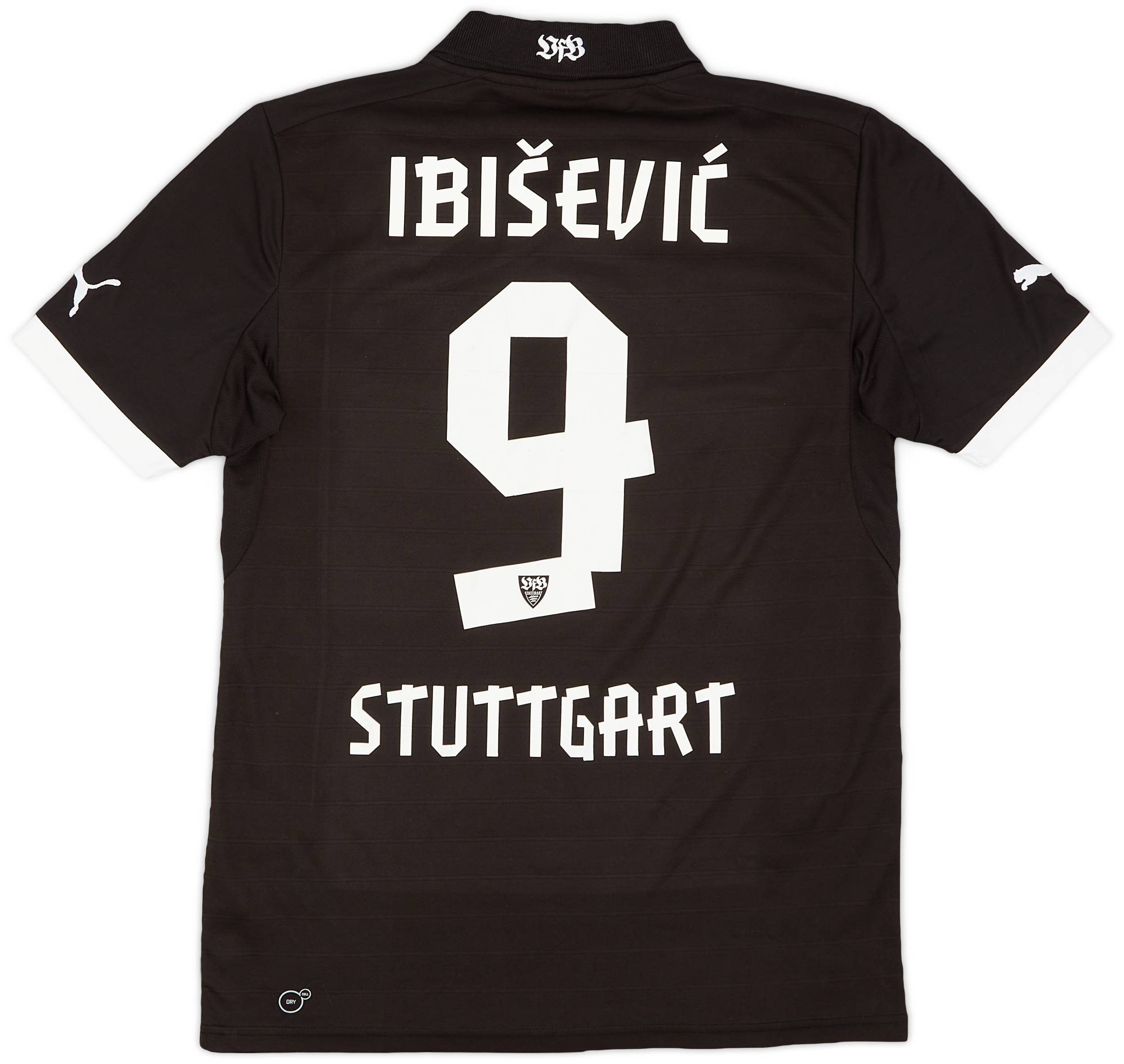 2012-13 Stuttgart Third Shirt Ibisevic #9 - 8/10 - (M)