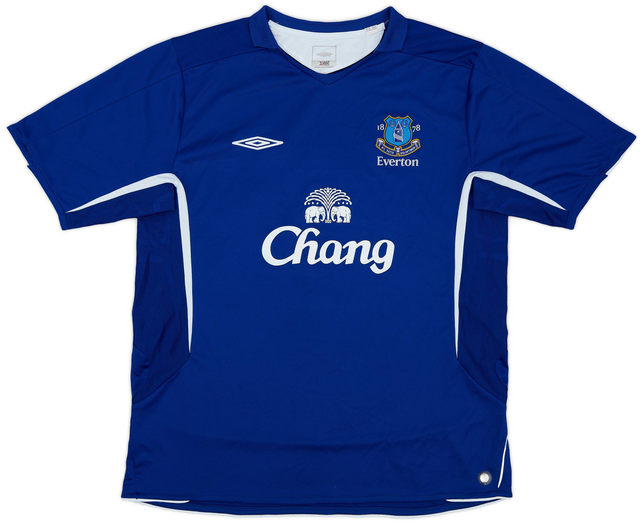 2005-06 Everton Home Shirt - 9/10 - (XL)