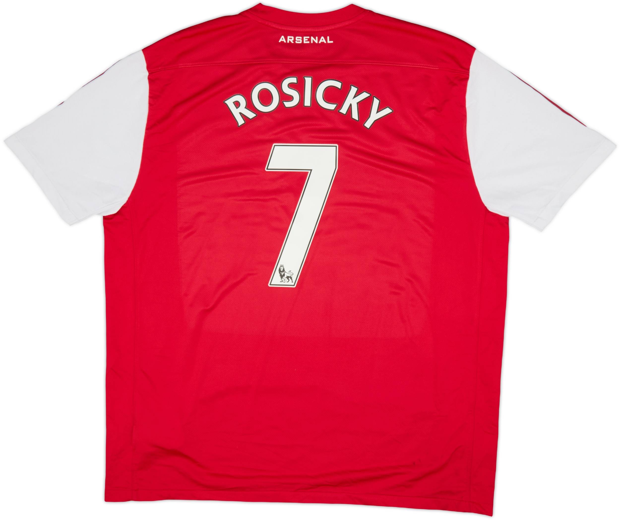2011-12 Arsenal Home Shirt Rosicky #7 - 6/10 - (XXL)