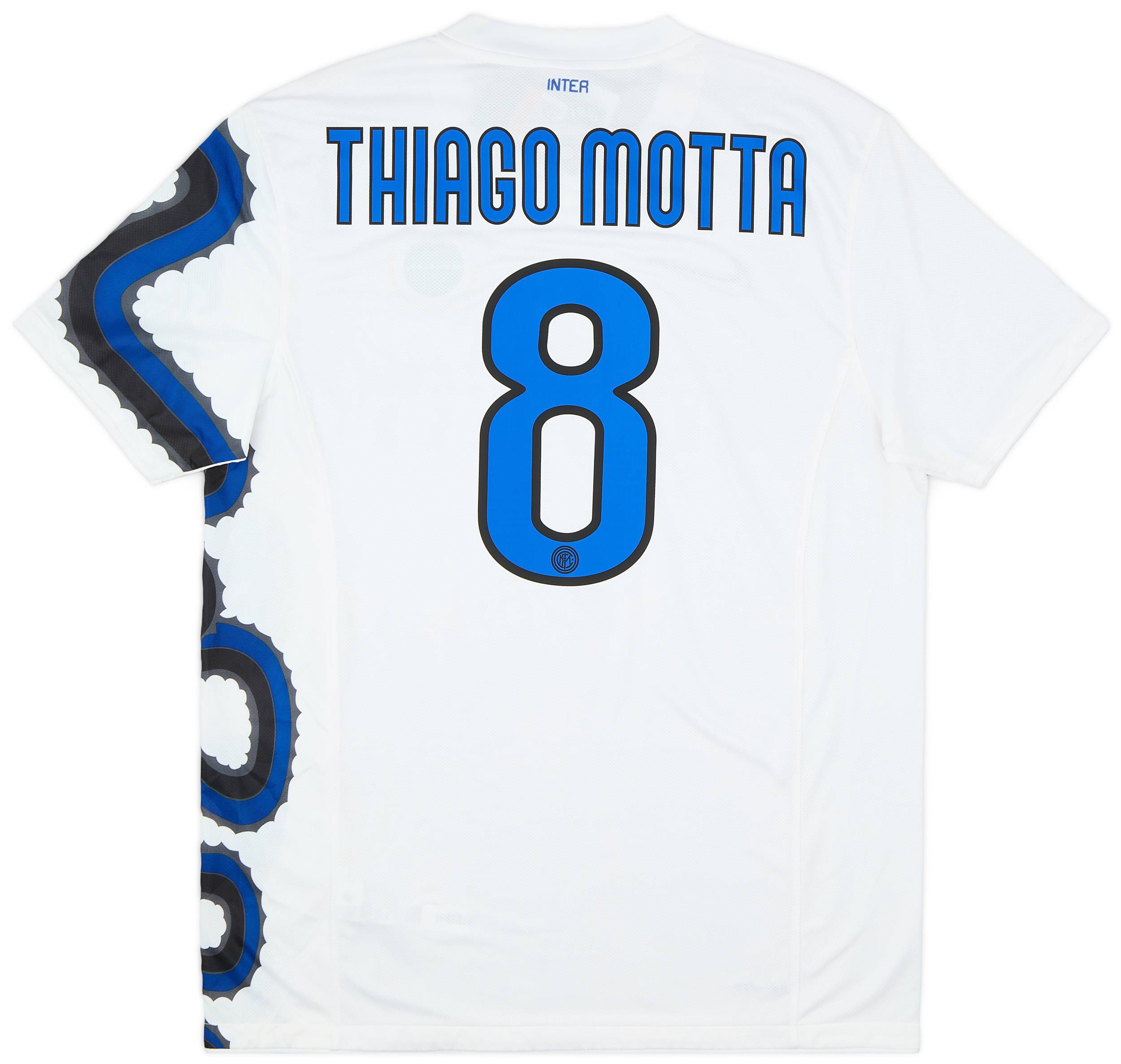 2010-11 Inter Milan Away Shirt Motta #8 (L)