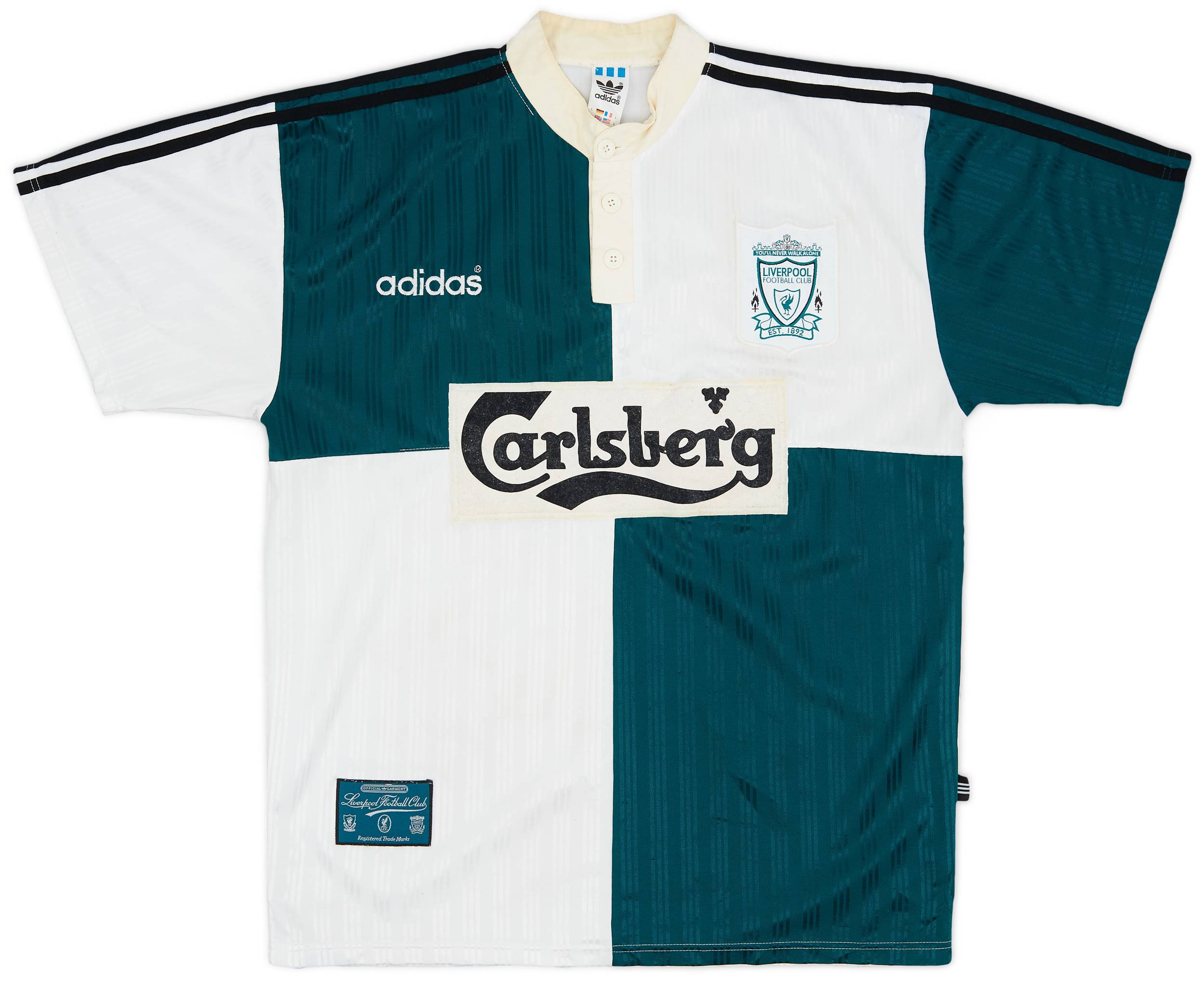 1995-96 Liverpool Away Shirt - 6/10 - (L)