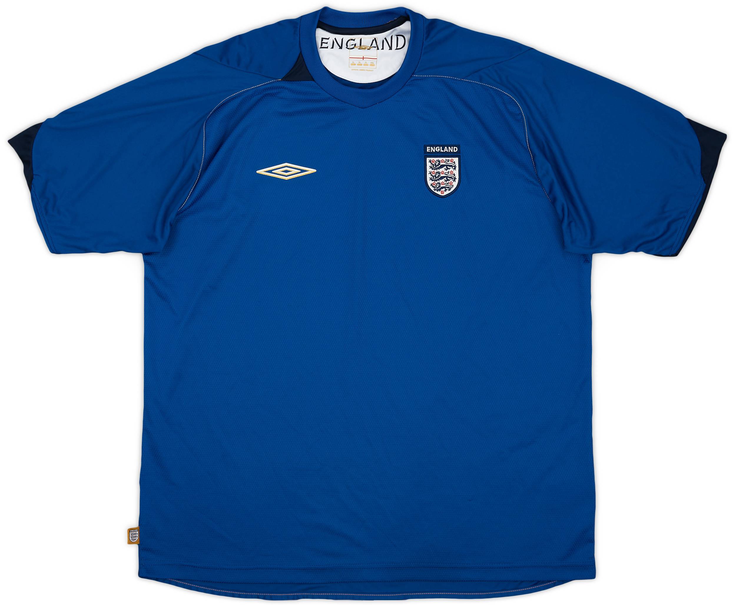 2006-07 England Umbro Training Shirt - 9/10 - (XL)