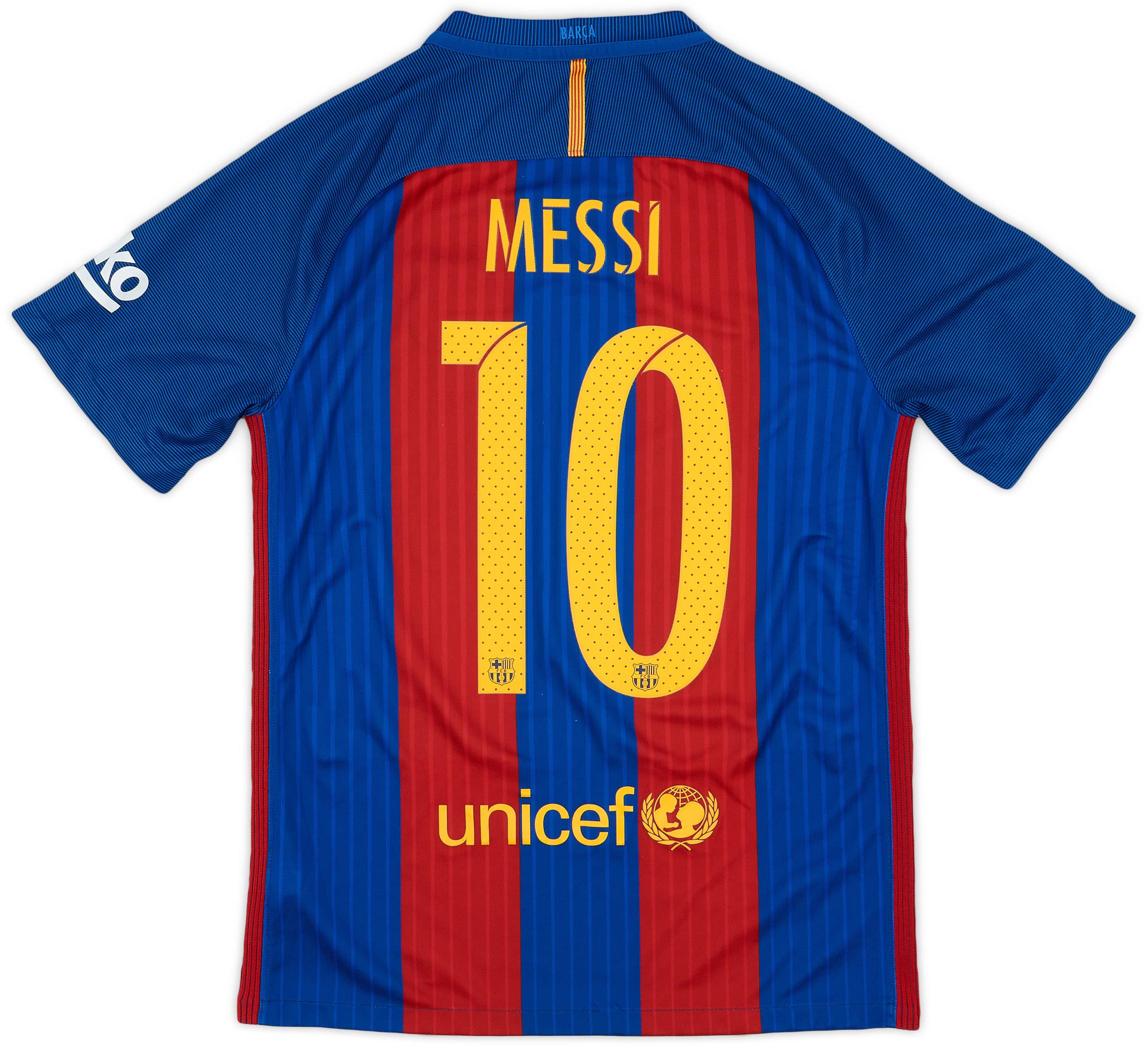 2016-17 Barcelona Home Shirt Messi #10 - 6/10 - (S)