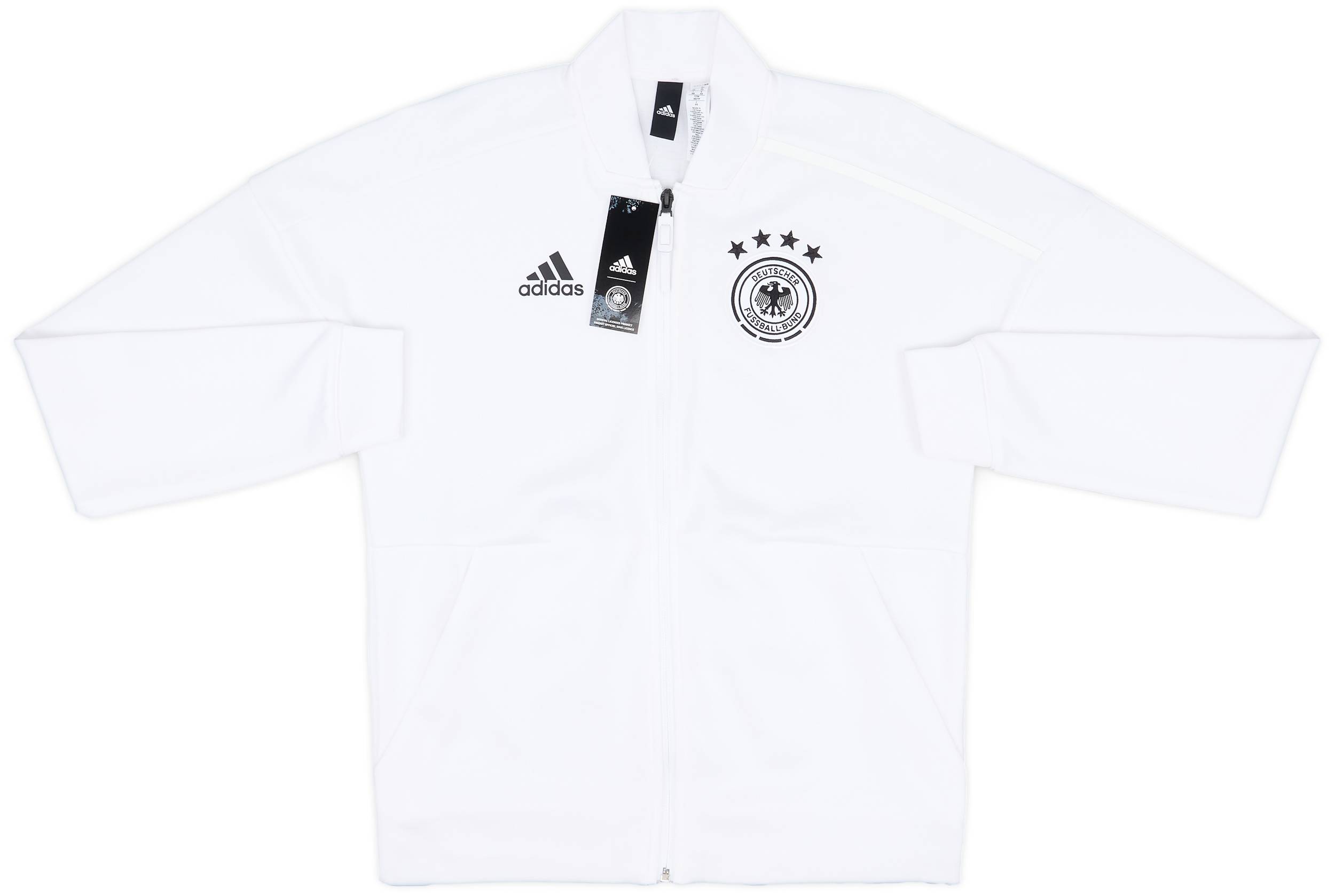 ジャケット・アウター berlin1918 2018/19 Germany adidas ZNE Woven Jacket World Cup Top - BLACK