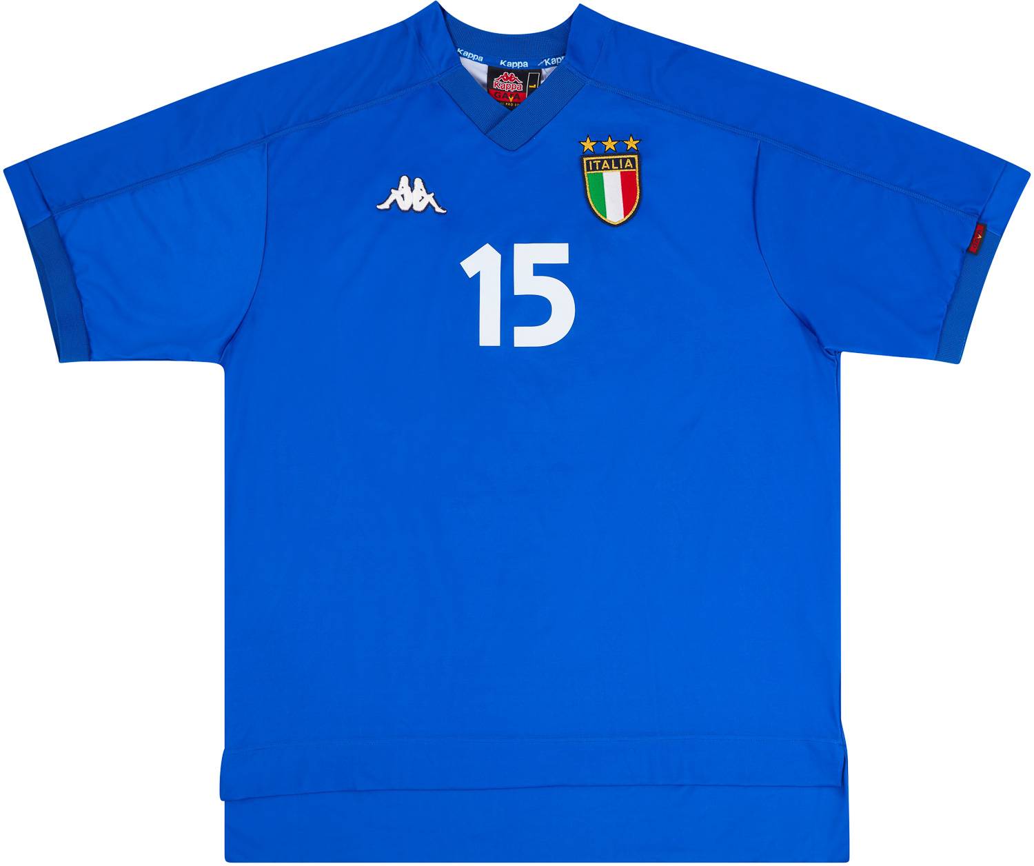 1998-99 Italy Match Issue Home Shirt #15