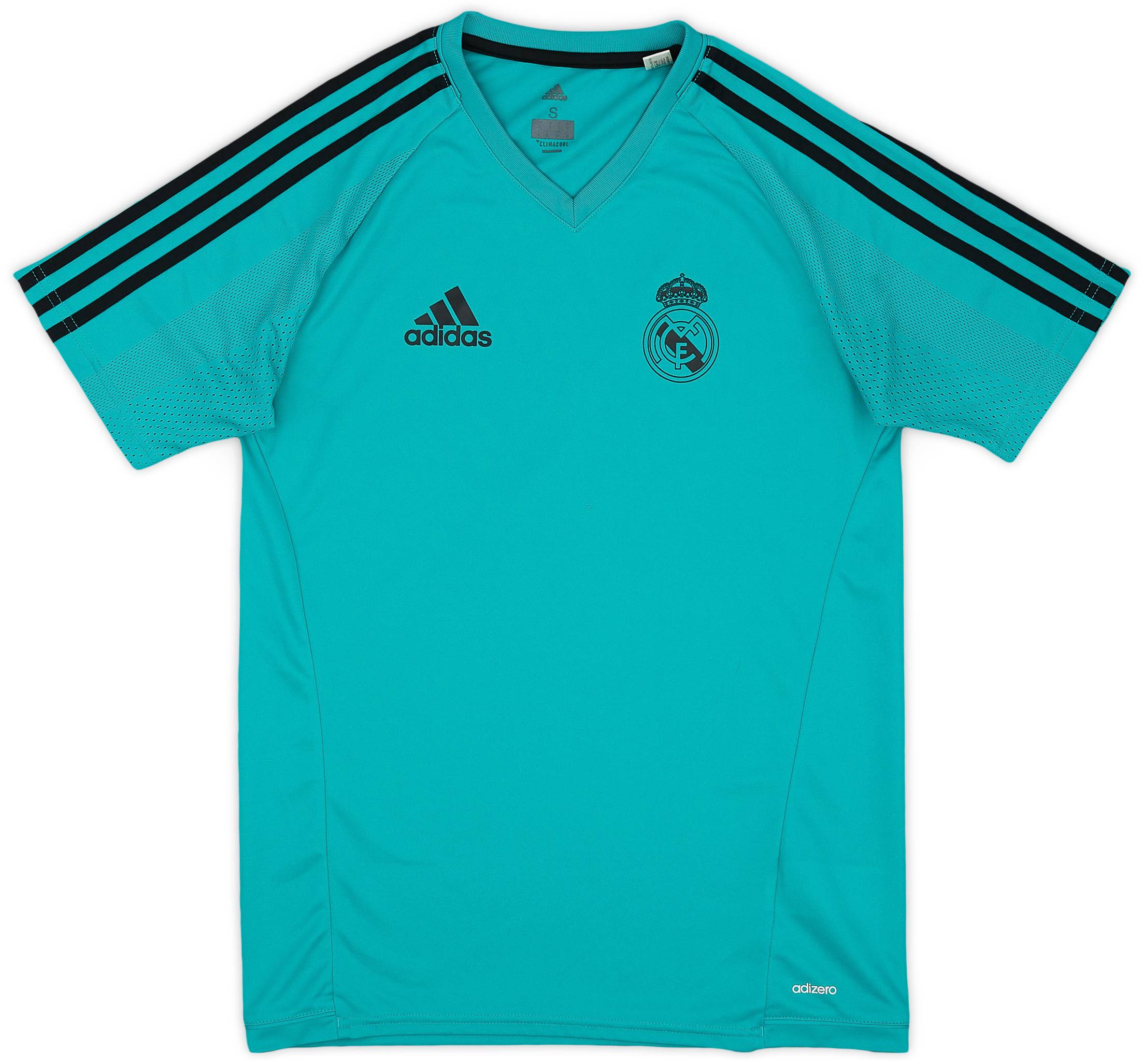 2017-18 Real Madrid adizero Training Shirt - 8/10 - (S)