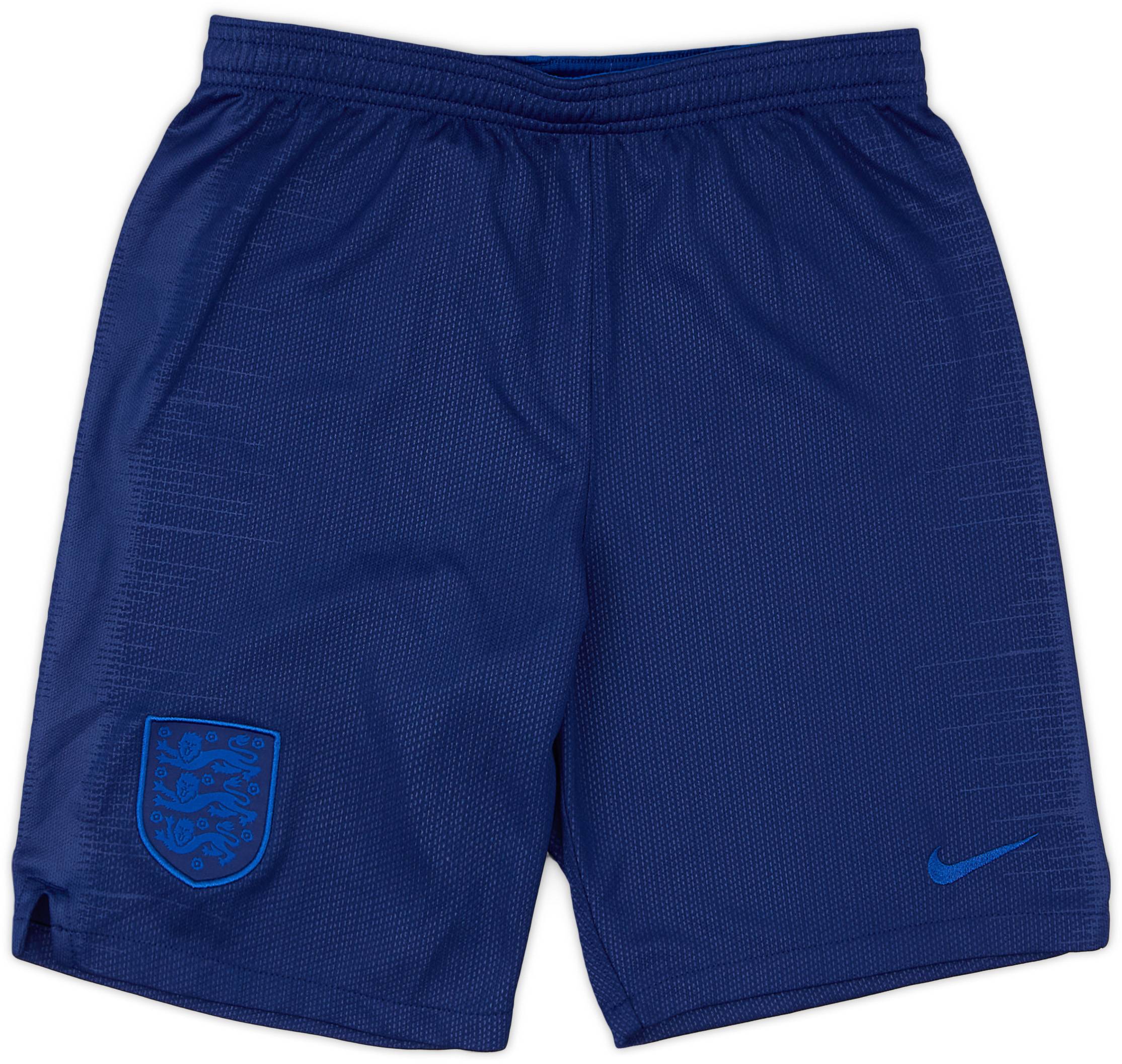 2018 19 England Home Shorts 9 10 L.Boys