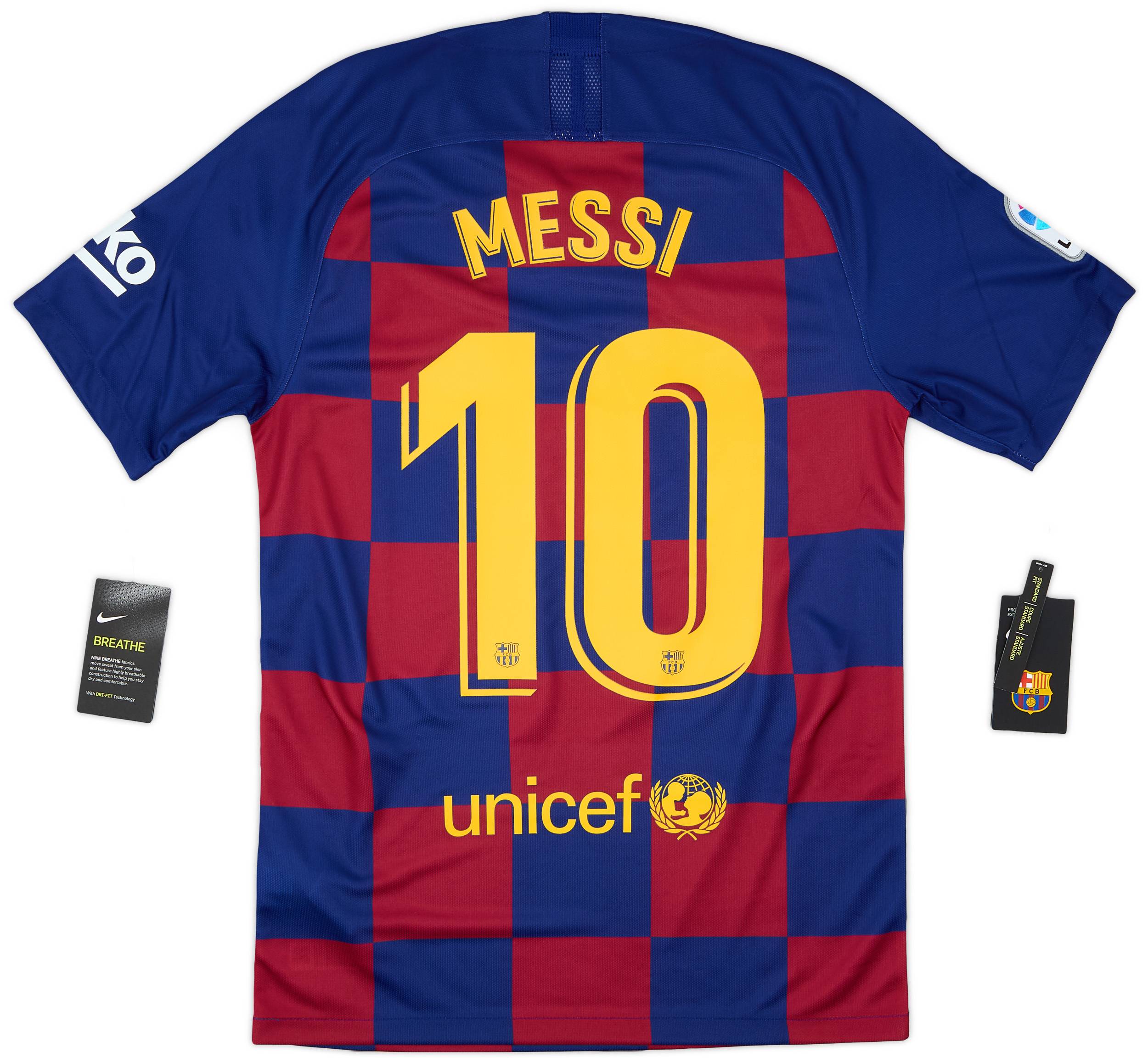 2019 20 Barcelona Home Shirt Messi 10 S