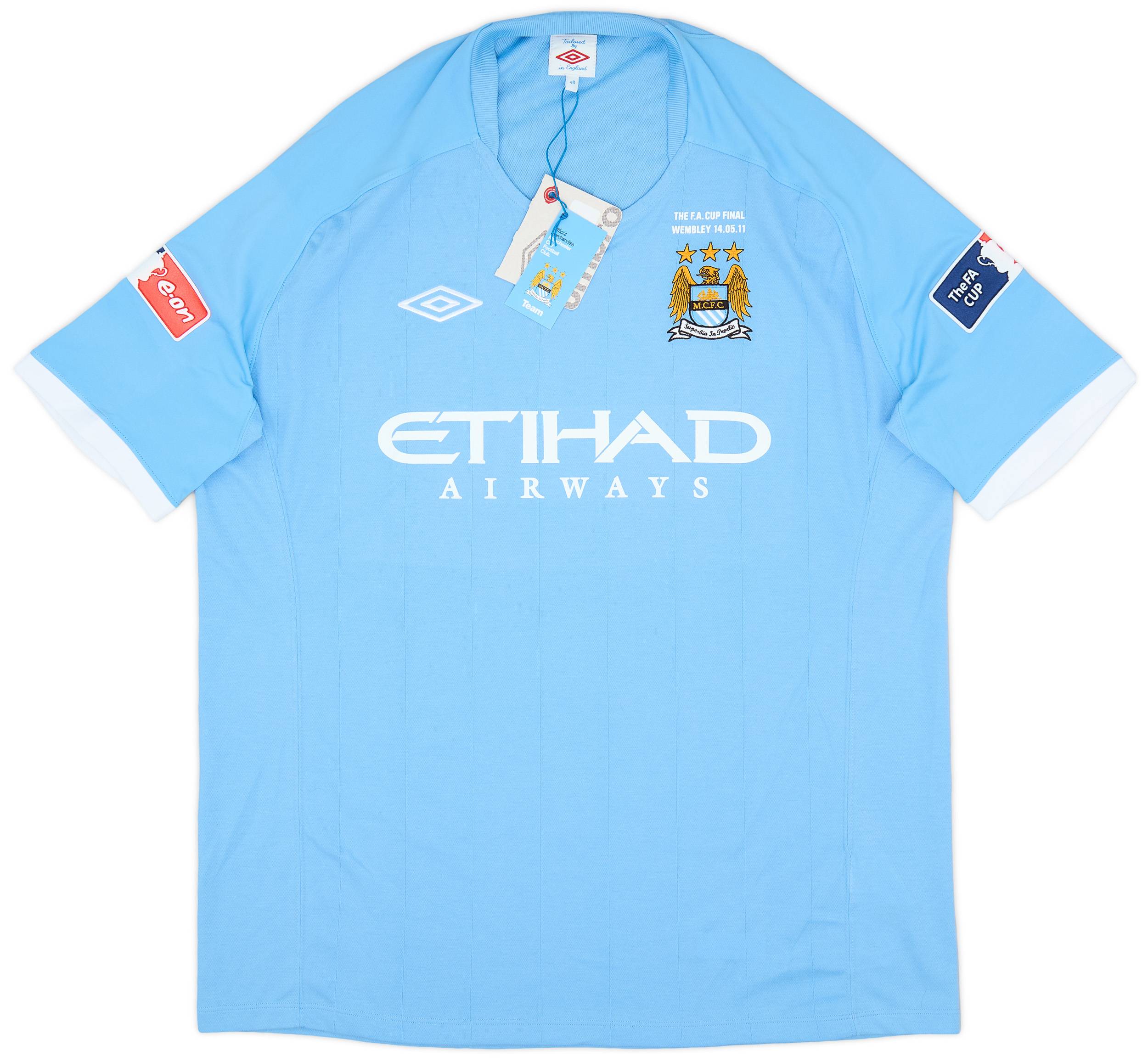 2010-11 Manchester City 'FA Cup Final' Home Shirt (XL)