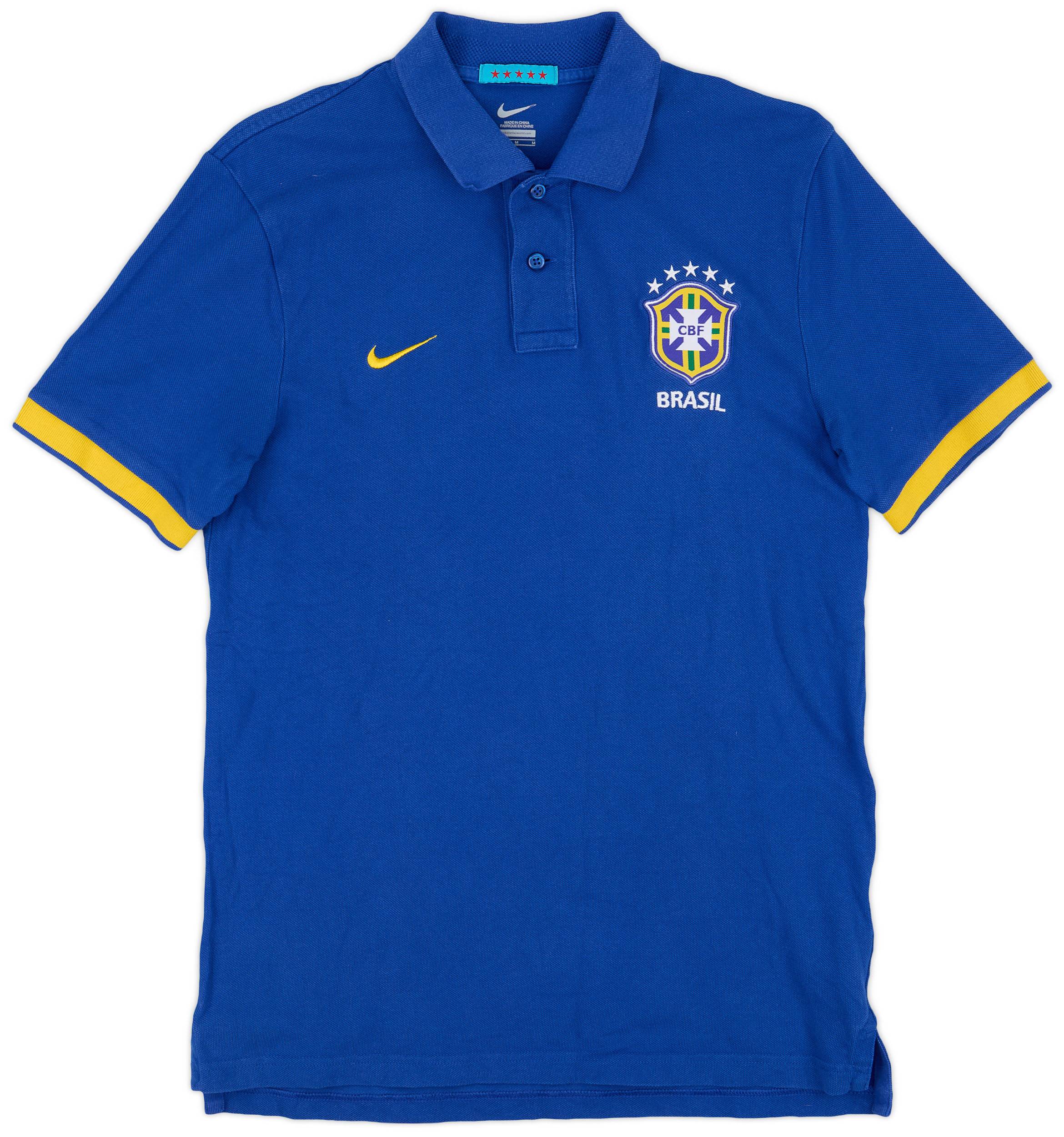 2012 13 Brazil Nike Polo Shirt 8 10 M
