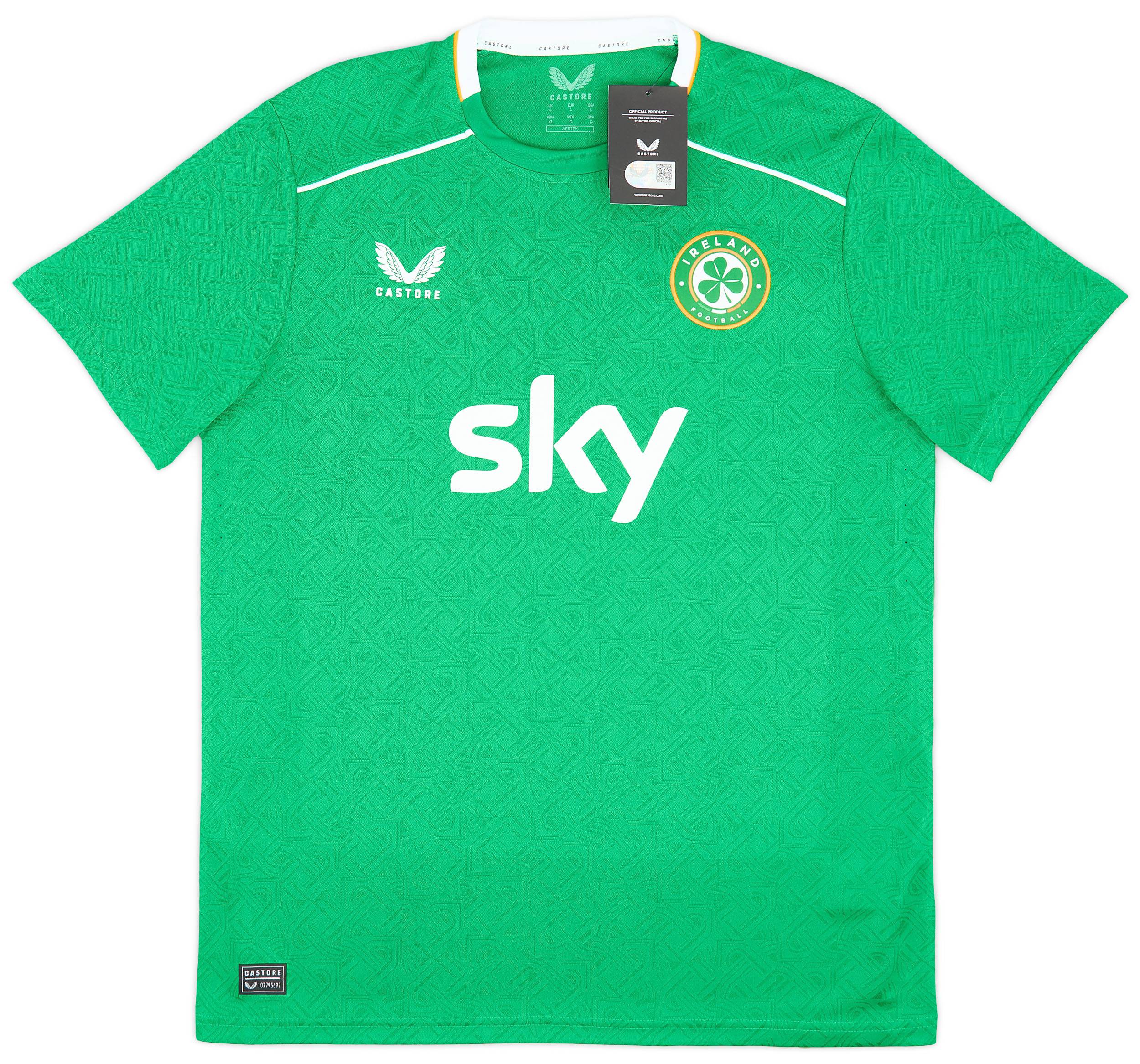 2024-25 Ireland Pro Home Shirt