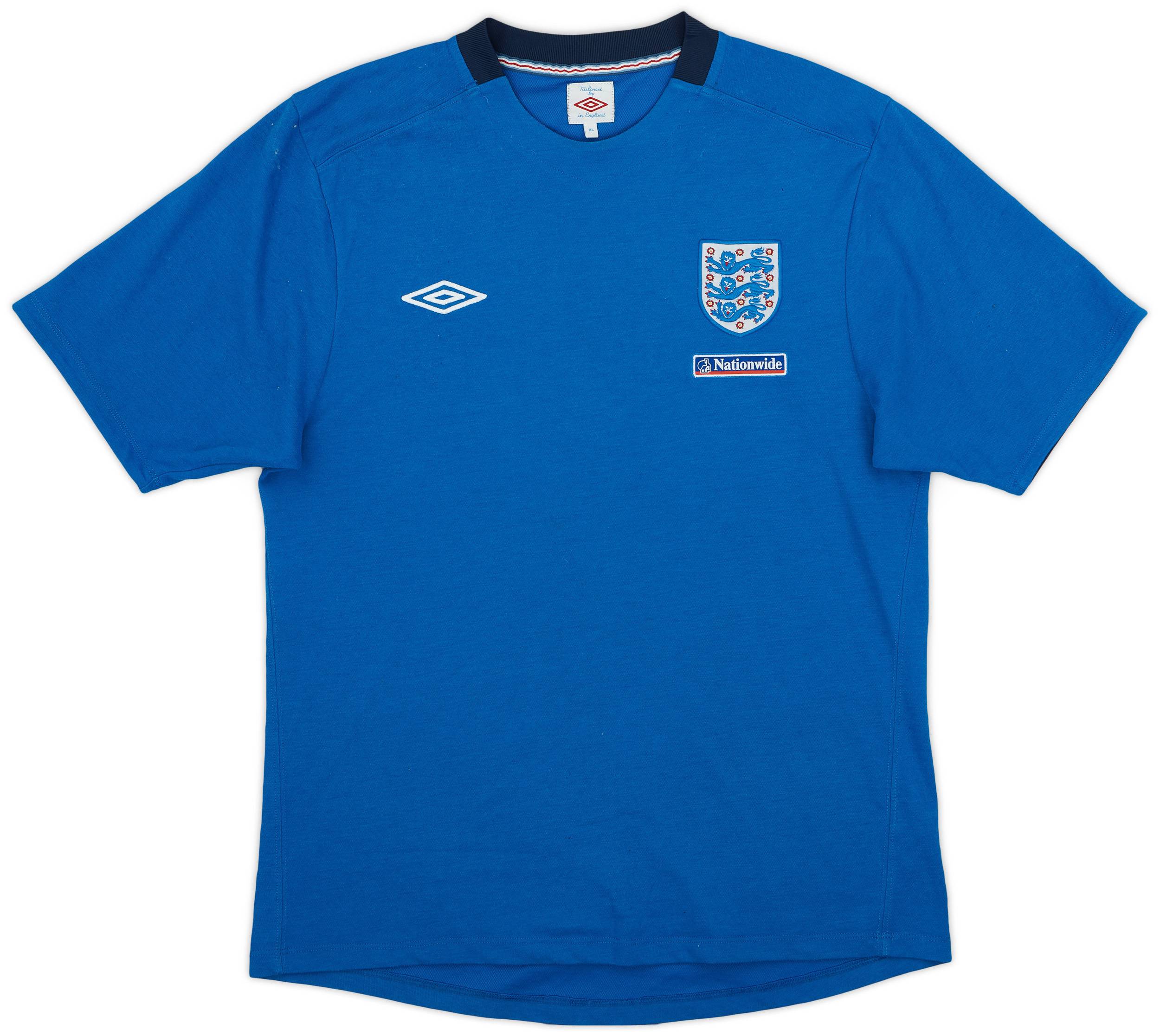 2010-11 England Umbro Cotton Tee - 8/10 - (XL)