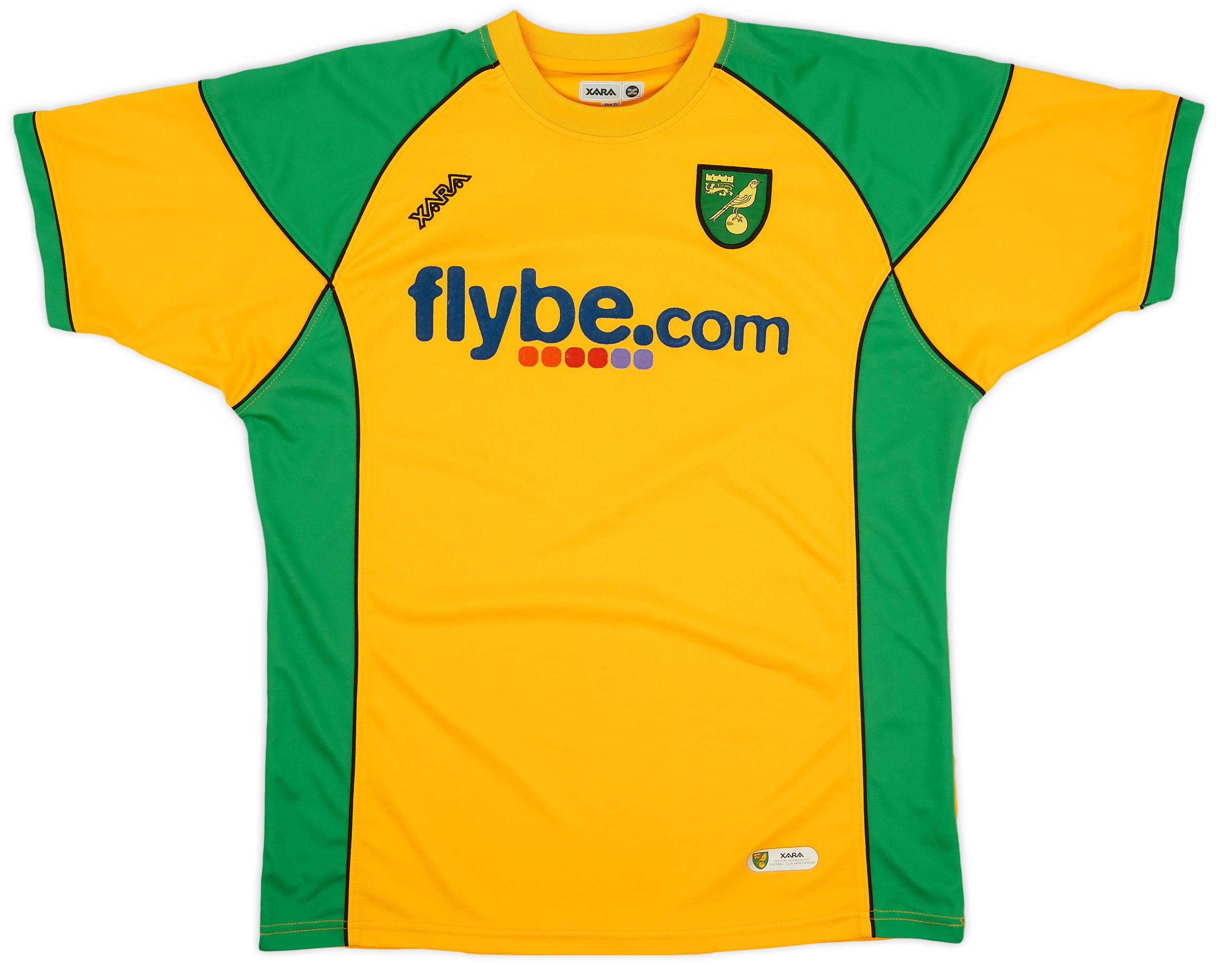 2006-08 Norwich Home Shirt - 9/10 - (XL)