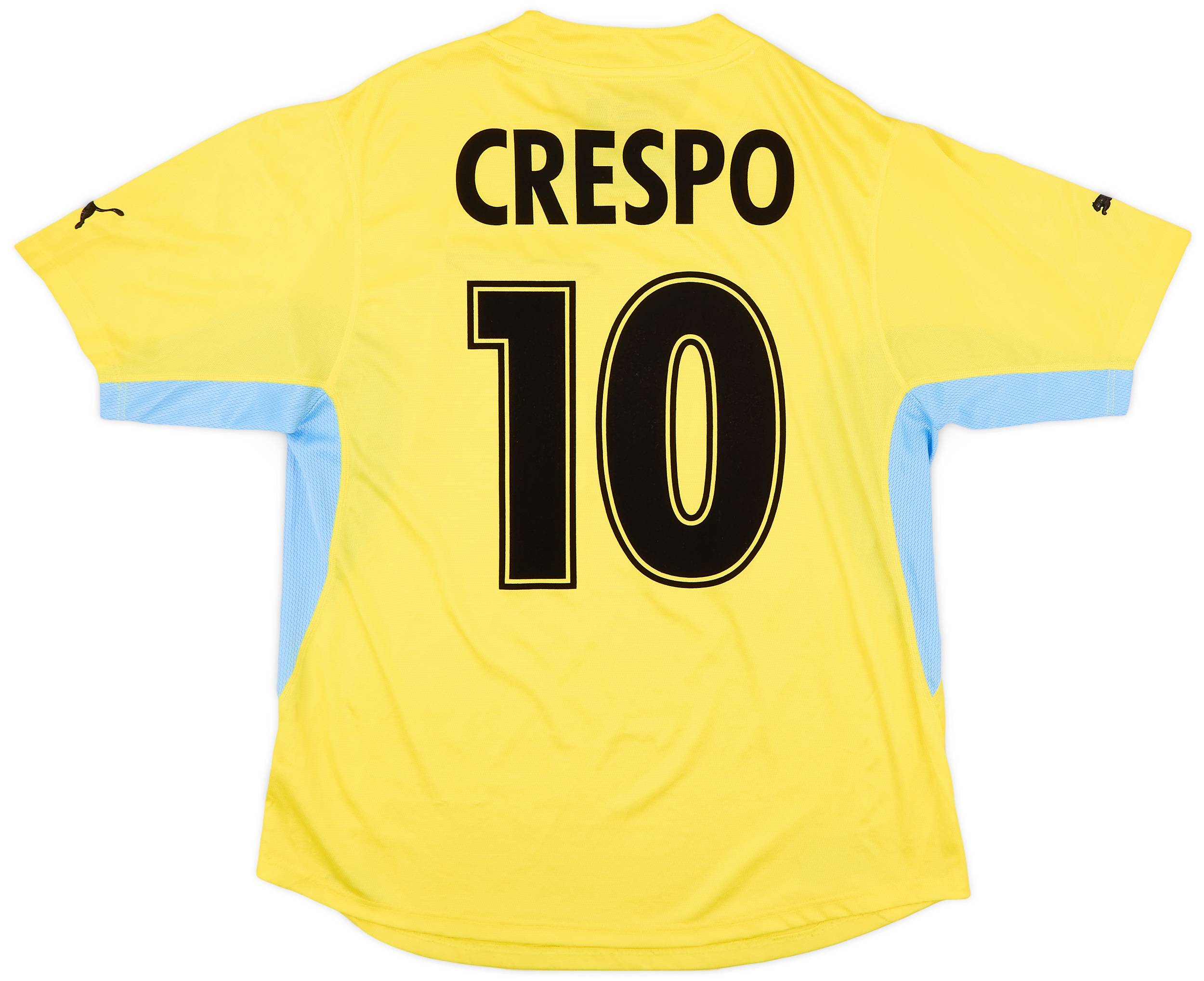 2001-02 Lazio Away Shirt Crespo #10 - 6/10 - (XL)