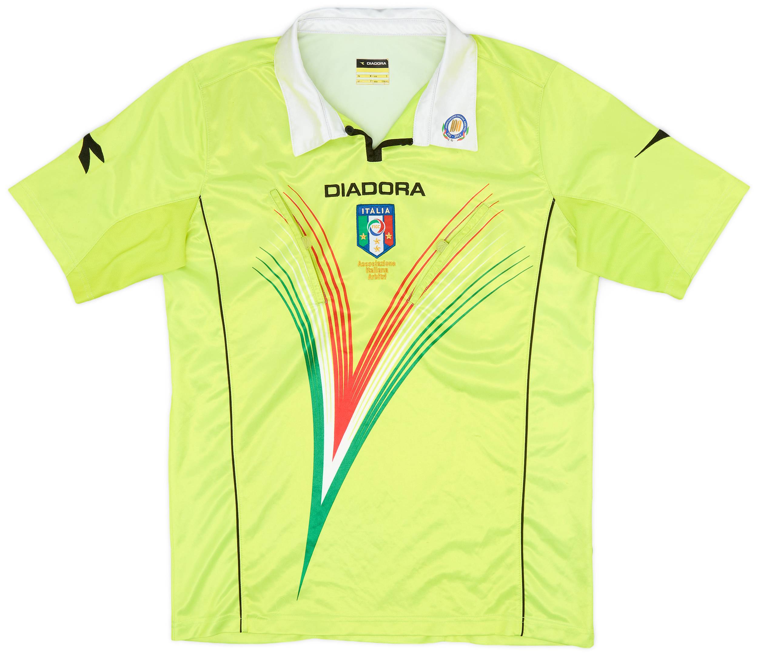 2011-12 Italy Diadora Centenary Referee Shirt - 6/10 - (S)