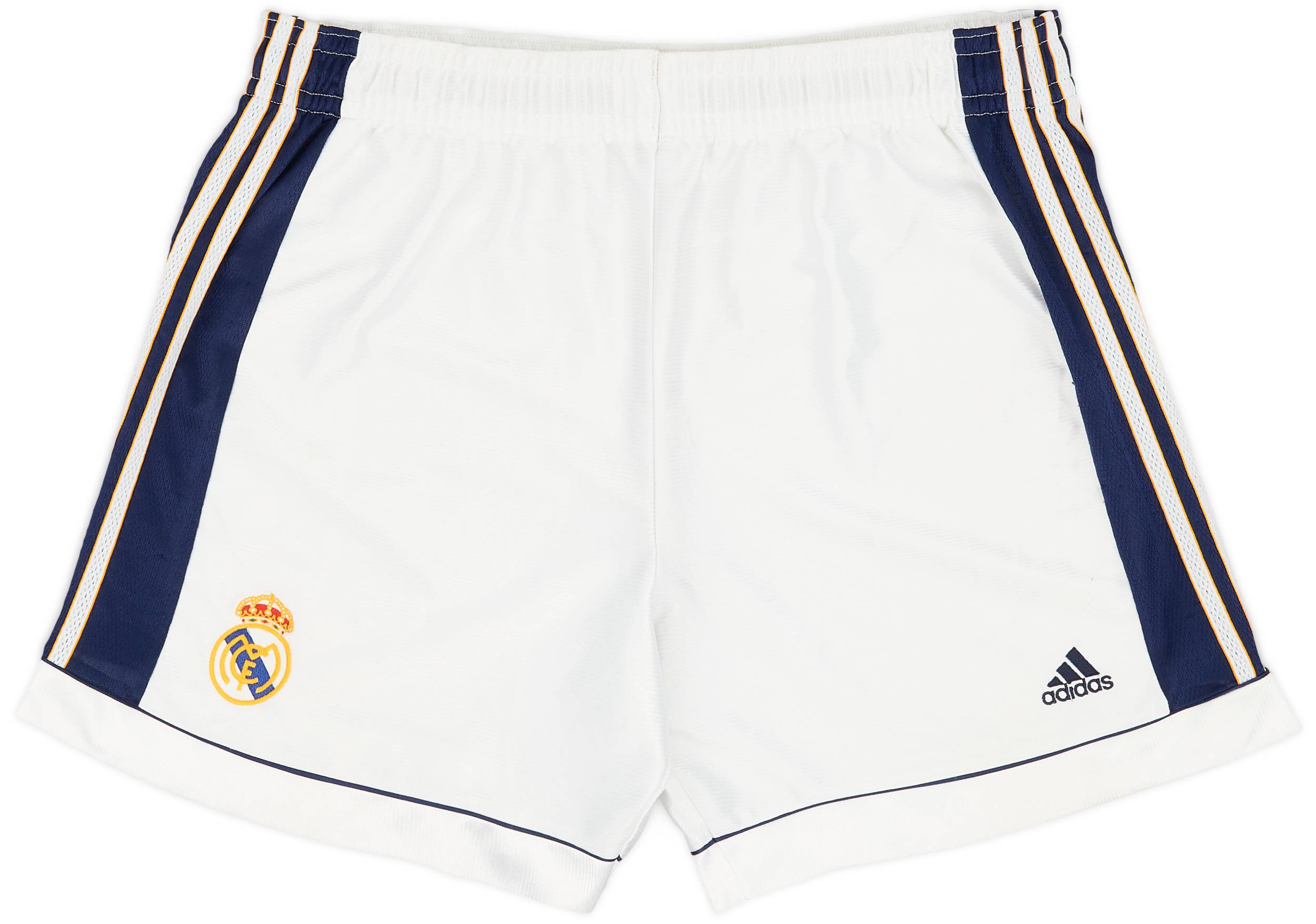 1998-00 Real Madrid Home Shorts - 8/10 - (L)