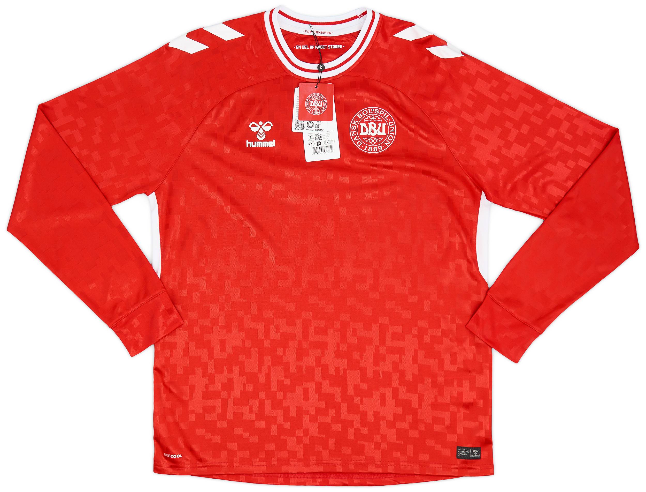 2024-25 Denmark Home L/S Shirt