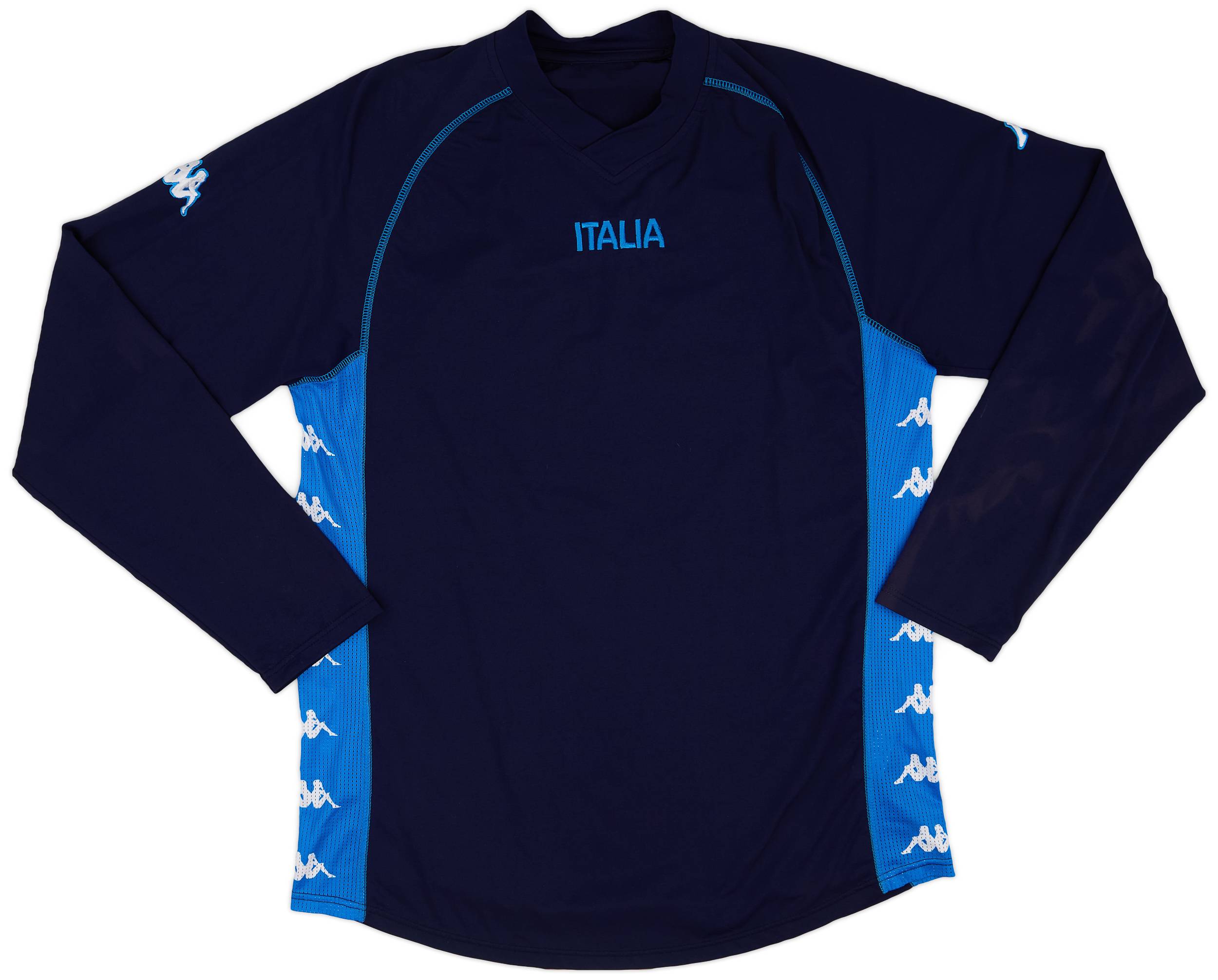 2000-01 Italy Kappa Training L/S Shirt - 5/10 - (XL)